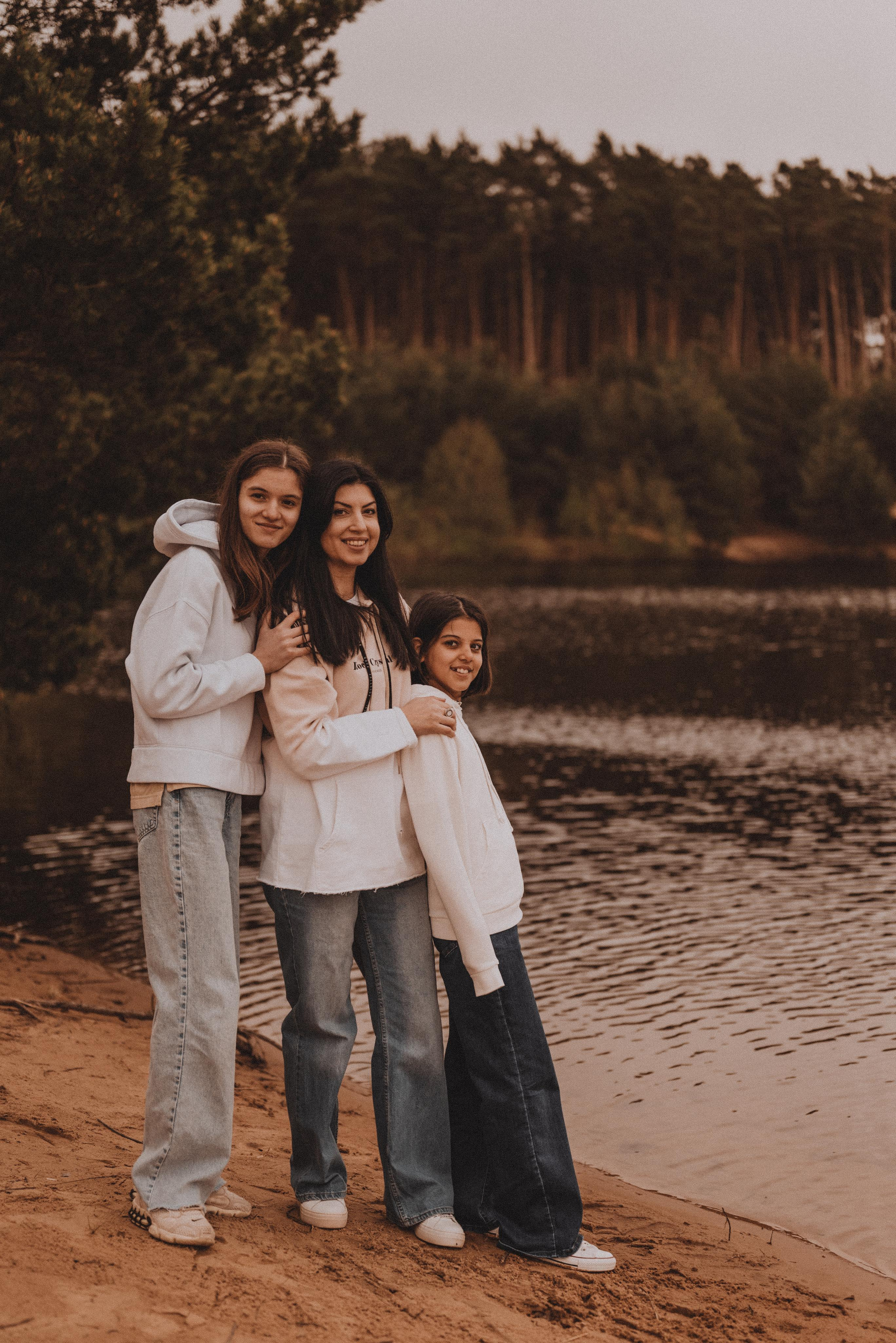 Оксана, Амина и Лиля. Фотограф Кристина Пархоменко