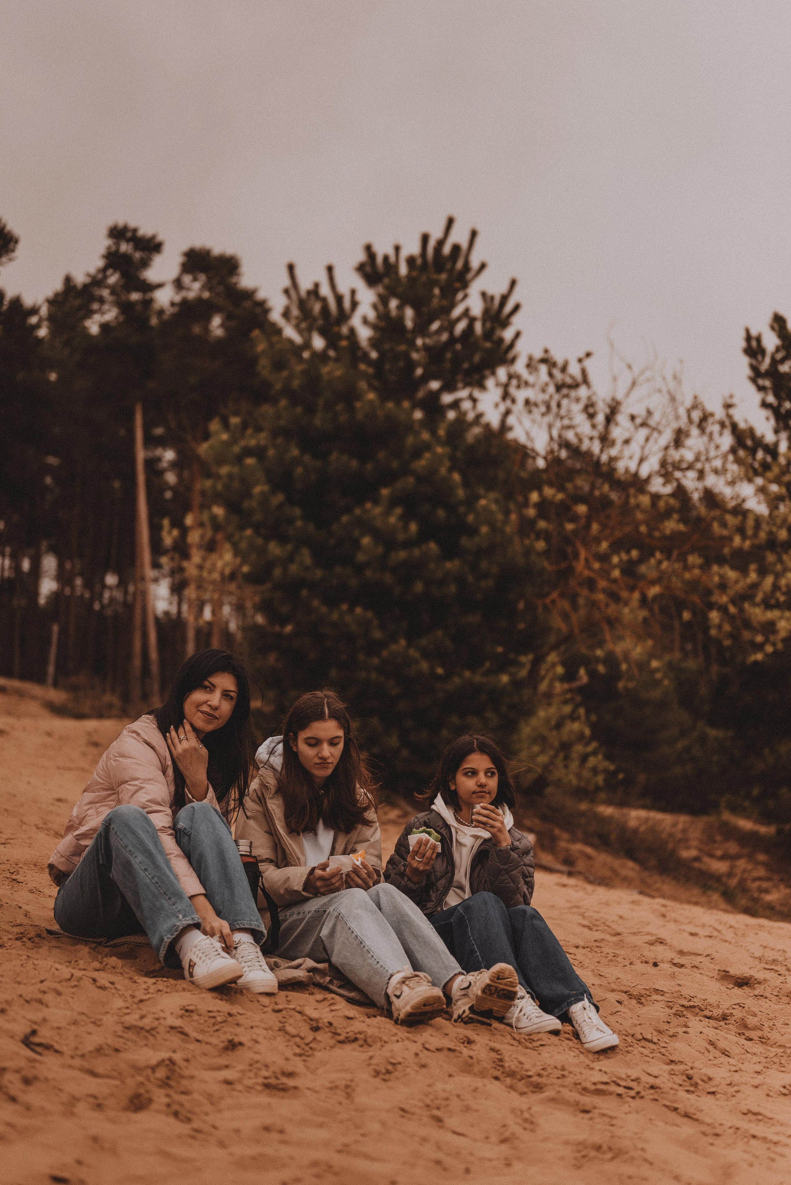 Оксана, Амина и Лиля. Фотограф Кристина Пархоменко