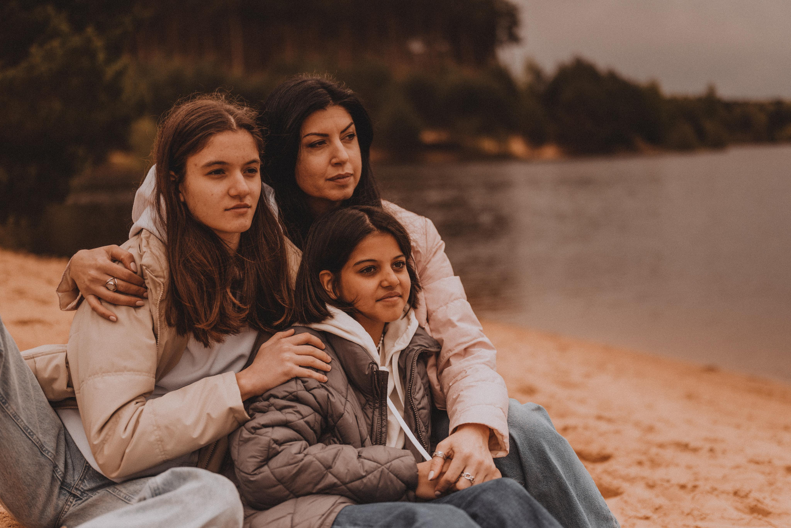 Оксана, Амина и Лиля. Фотограф Кристина Пархоменко
