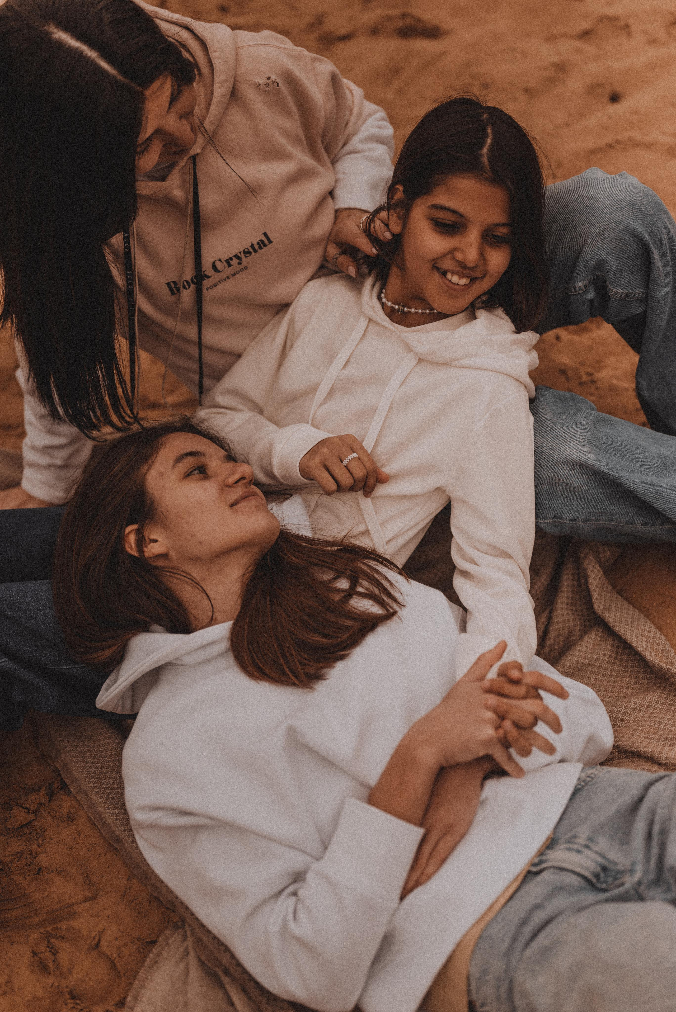 Оксана, Амина и Лиля. Фотограф Кристина Пархоменко