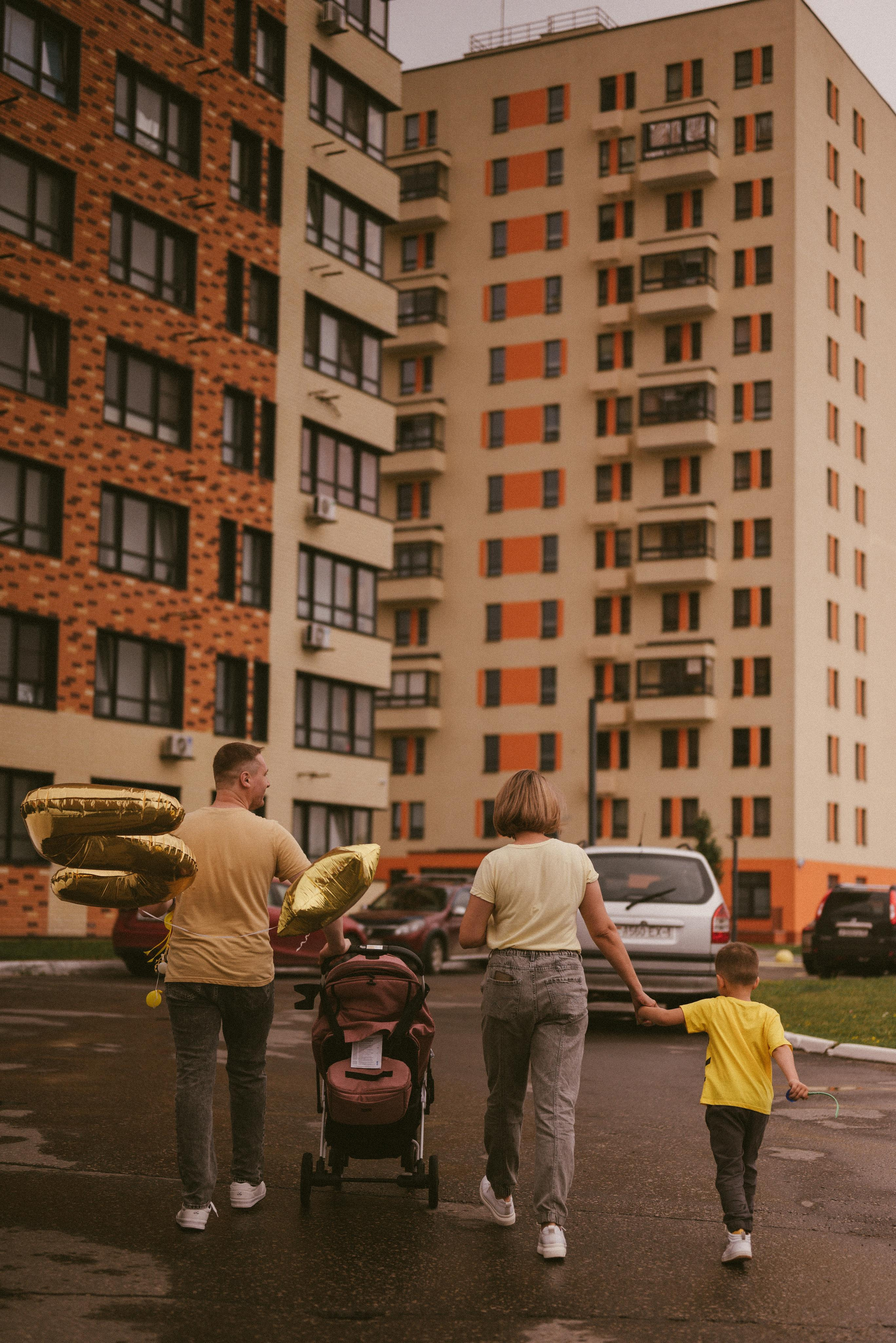 Сергей и Мария с Никитой и Миланой. Фотограф Кристина Пархоменко