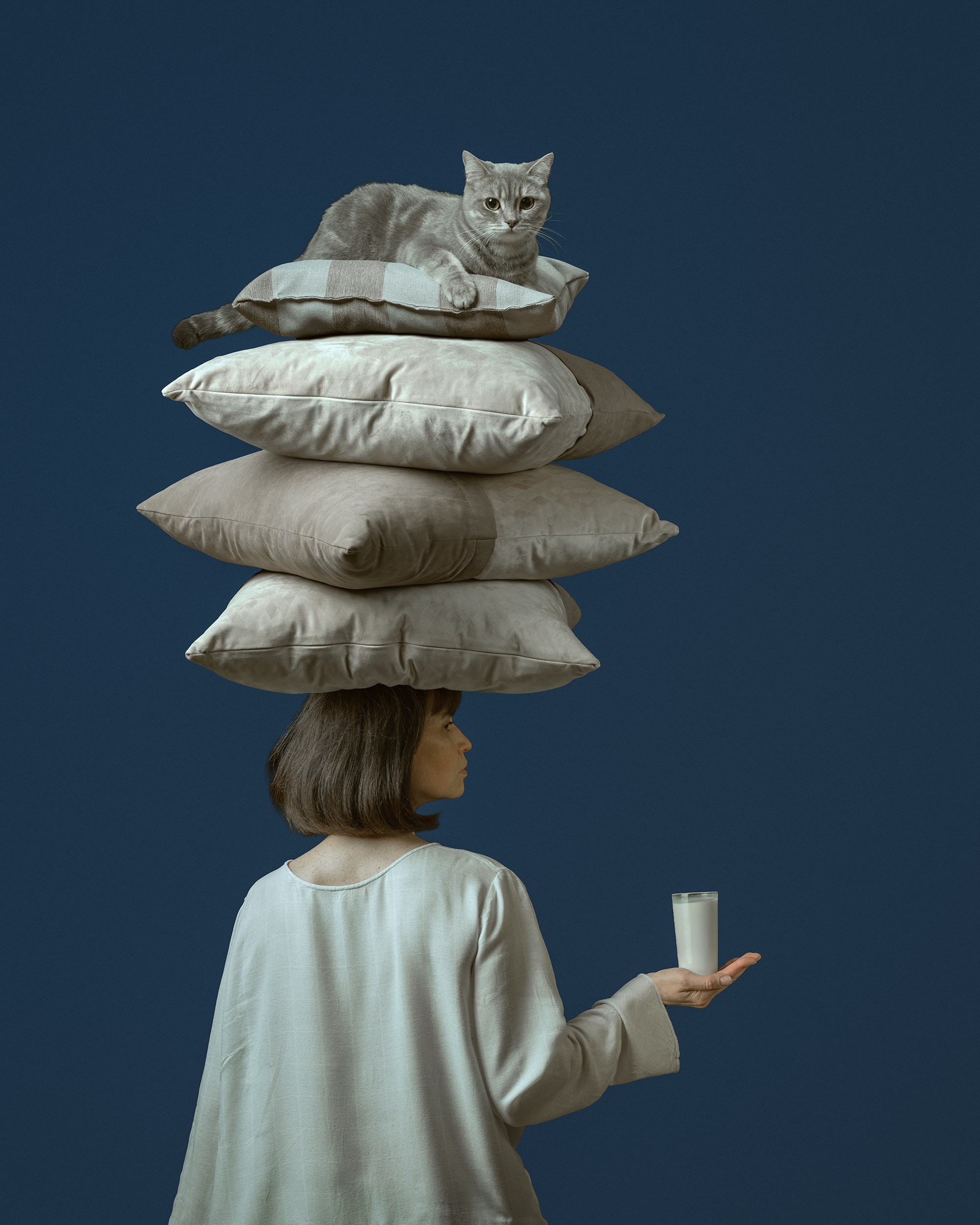 It’s all in the hat. Alena Ivochkina Visual Artist