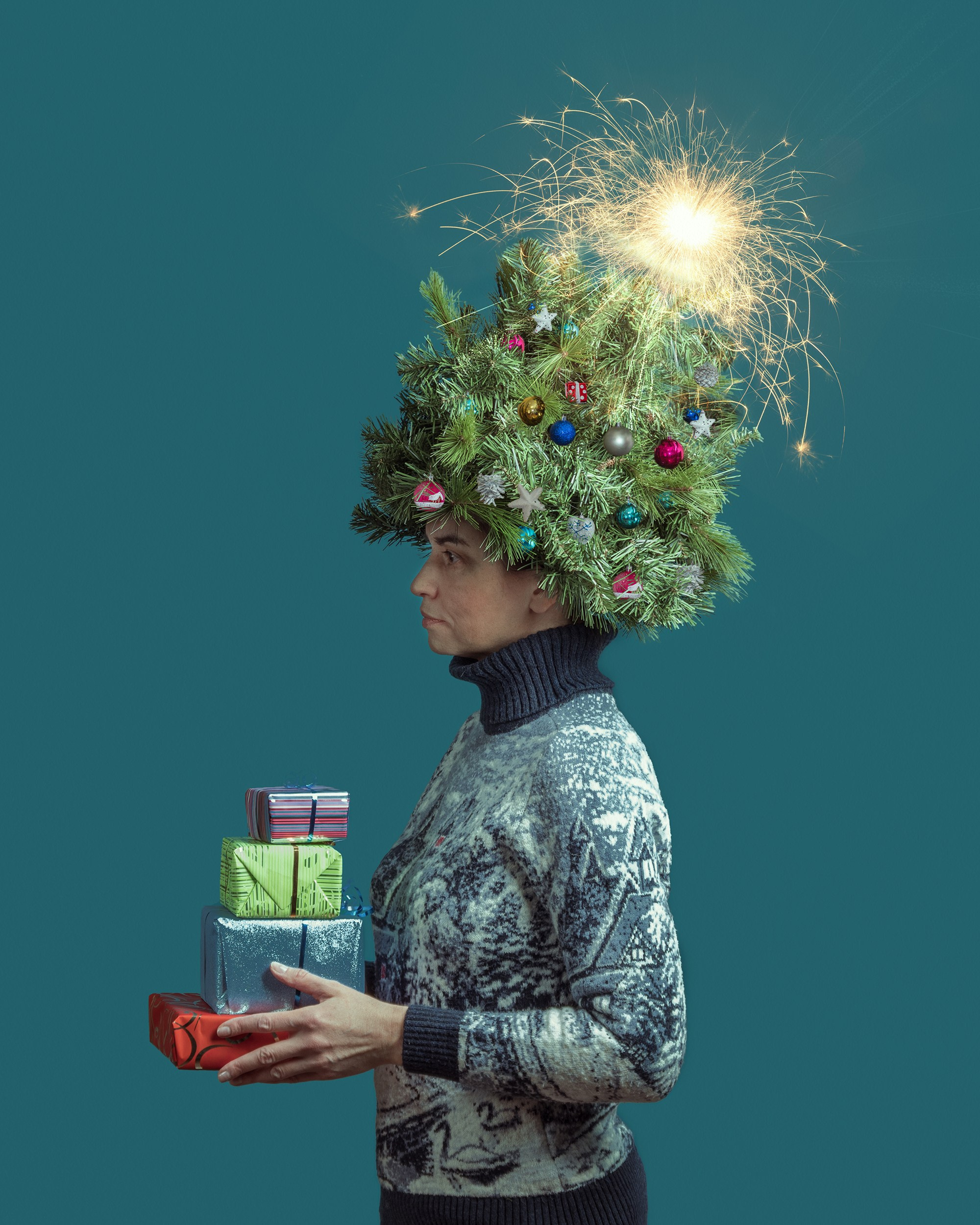 It’s all in the hat. Alena Ivochkina Visual Artist