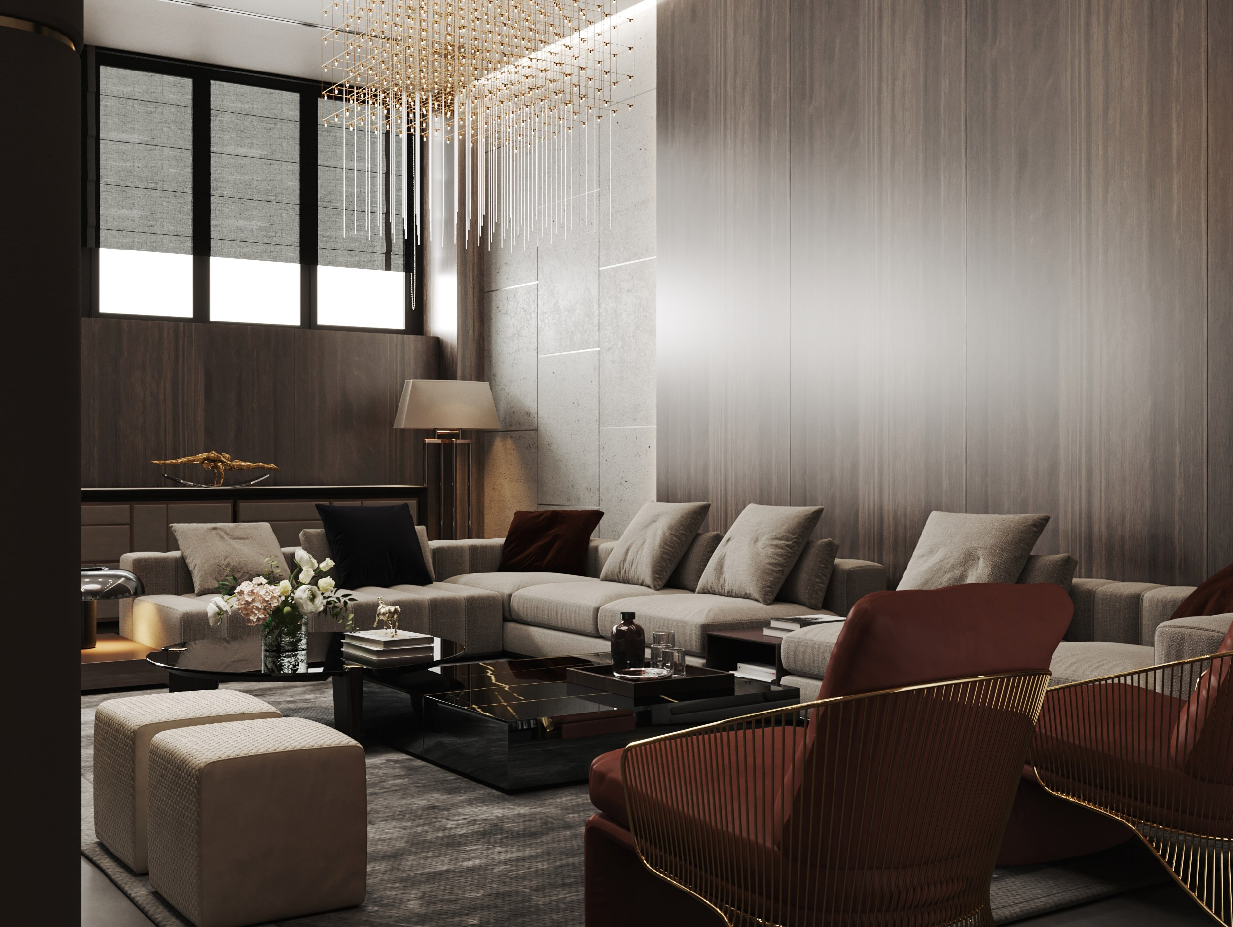 VIP Конференц-зал1. Интерьерный 3Д Визуализатор Маргарита Оберемко