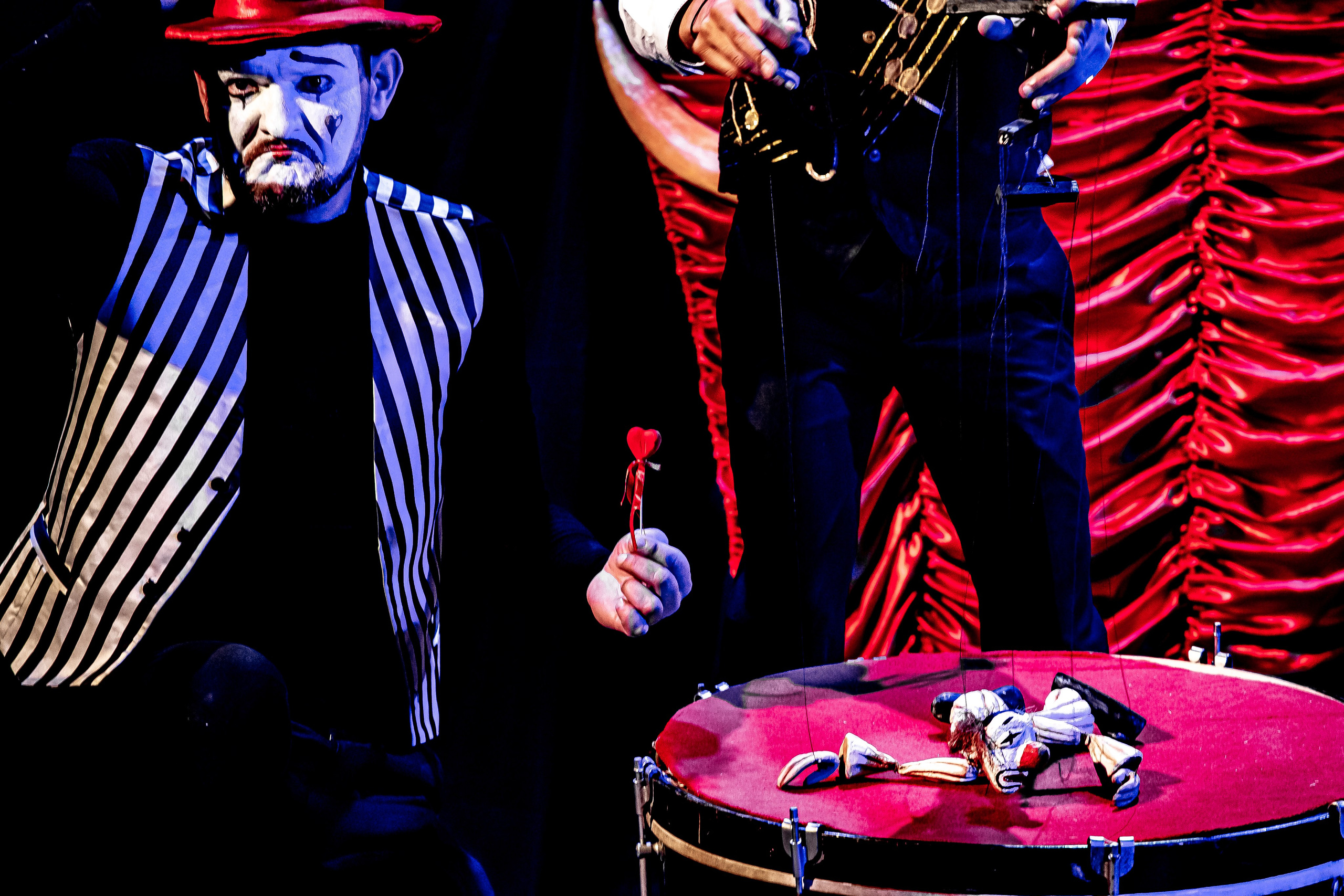 Цирк из Саквояжа спектакль театра САКВОЯЖ. Фотограф в Сочи Юрий Шептаев