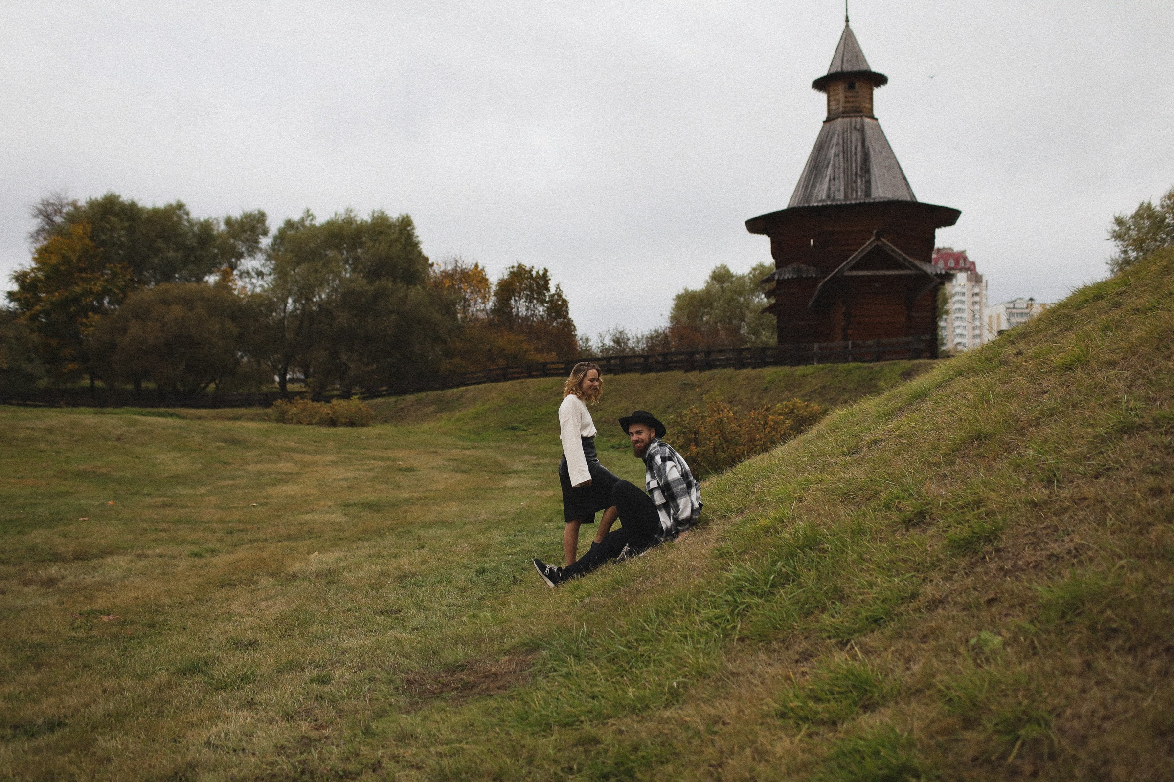Дождь в октябре. Семейный фотограф в Москве Алевтина Носова