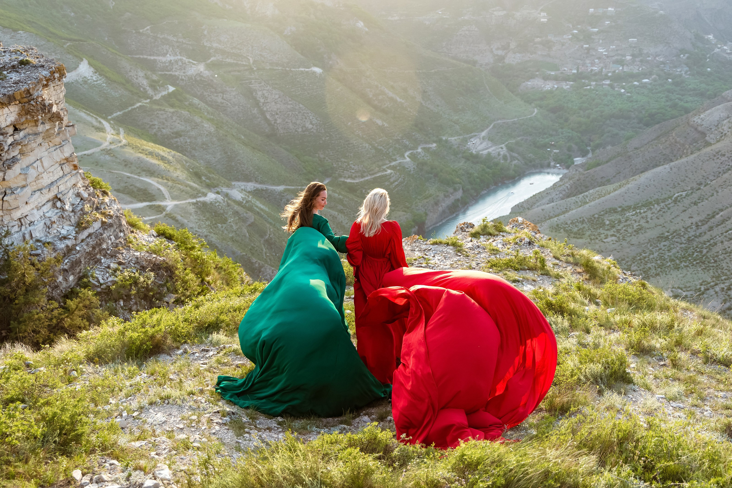 Выездная съёмка на каньоне. Свадебный и семейный фотограф в Каспийске Алёна Нурмагомедова