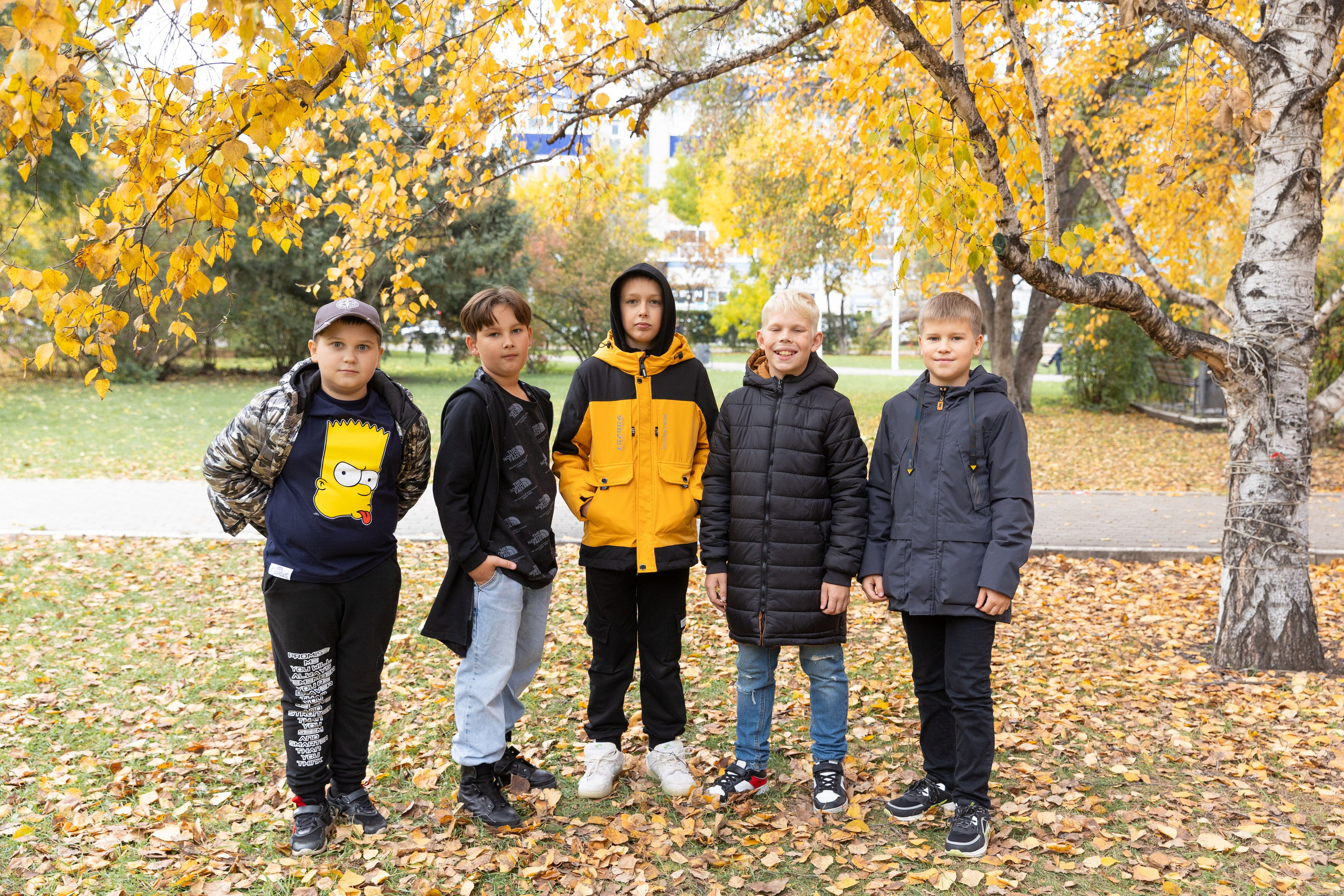 Осенняя фотосессия 4 Б. Семейный, детский, школьный фотограф в Благовещенске Яна Белоусова