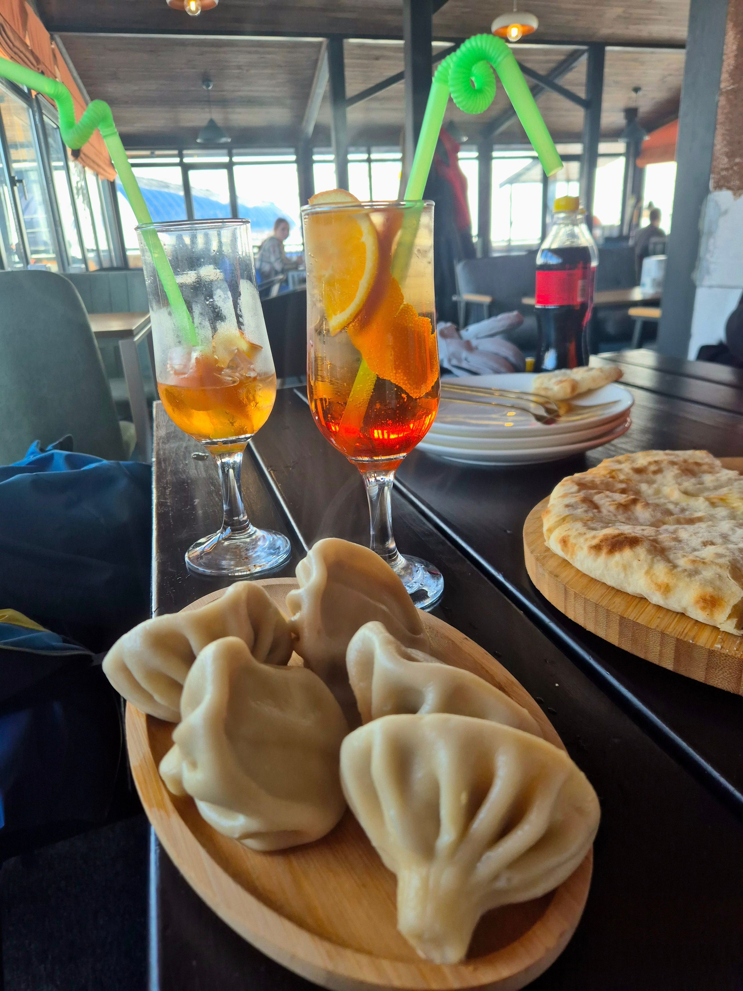 Ну и перекус легкий в горах :)