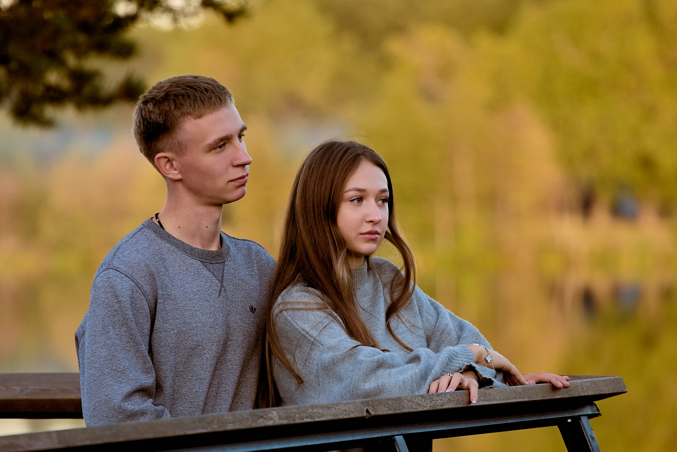 Фотосессия Золотая осень Александр и Злата