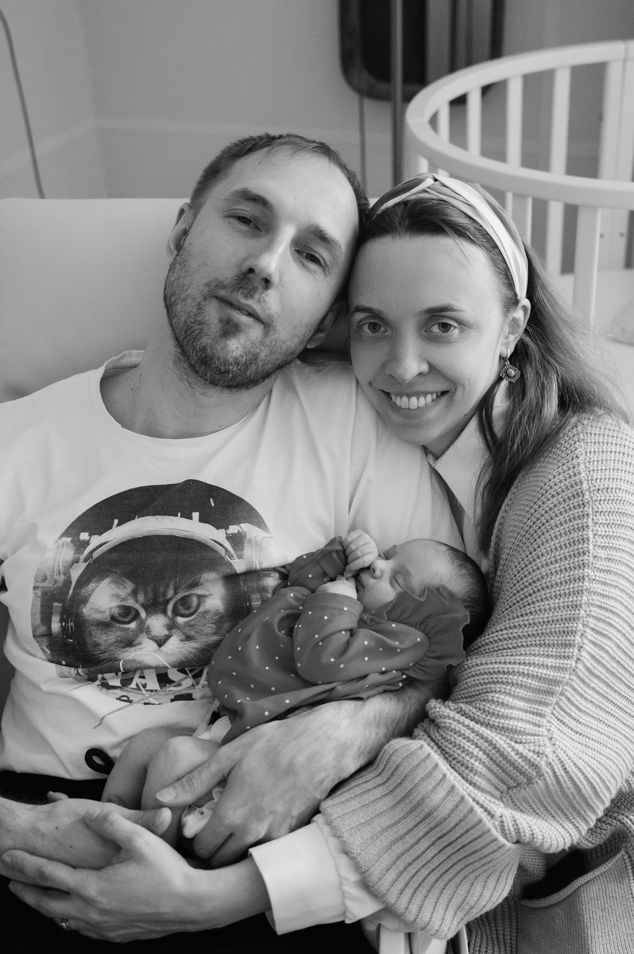 Выписка Алисии МД Лахта. Фотограф на роды СПБ Юлия Герасимова