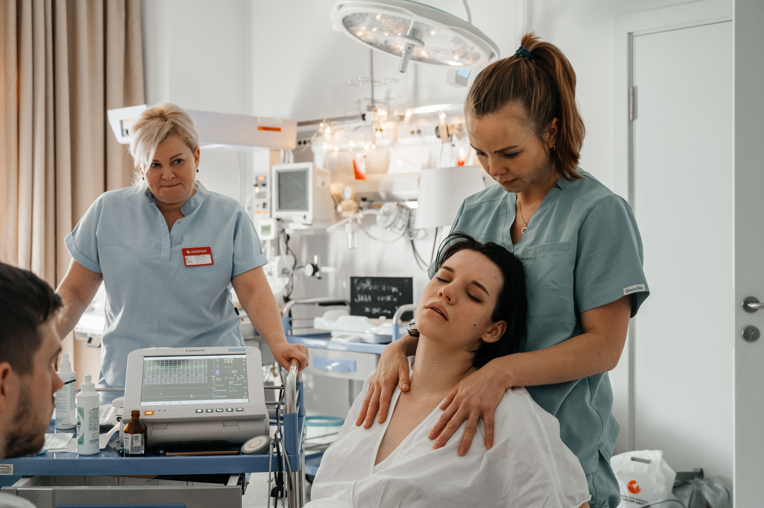 Савелий родился в МД Лахта / Ивченкова Е.Н. / Куницына Е. Фотограф на роды СПБ Юлия Герасимова