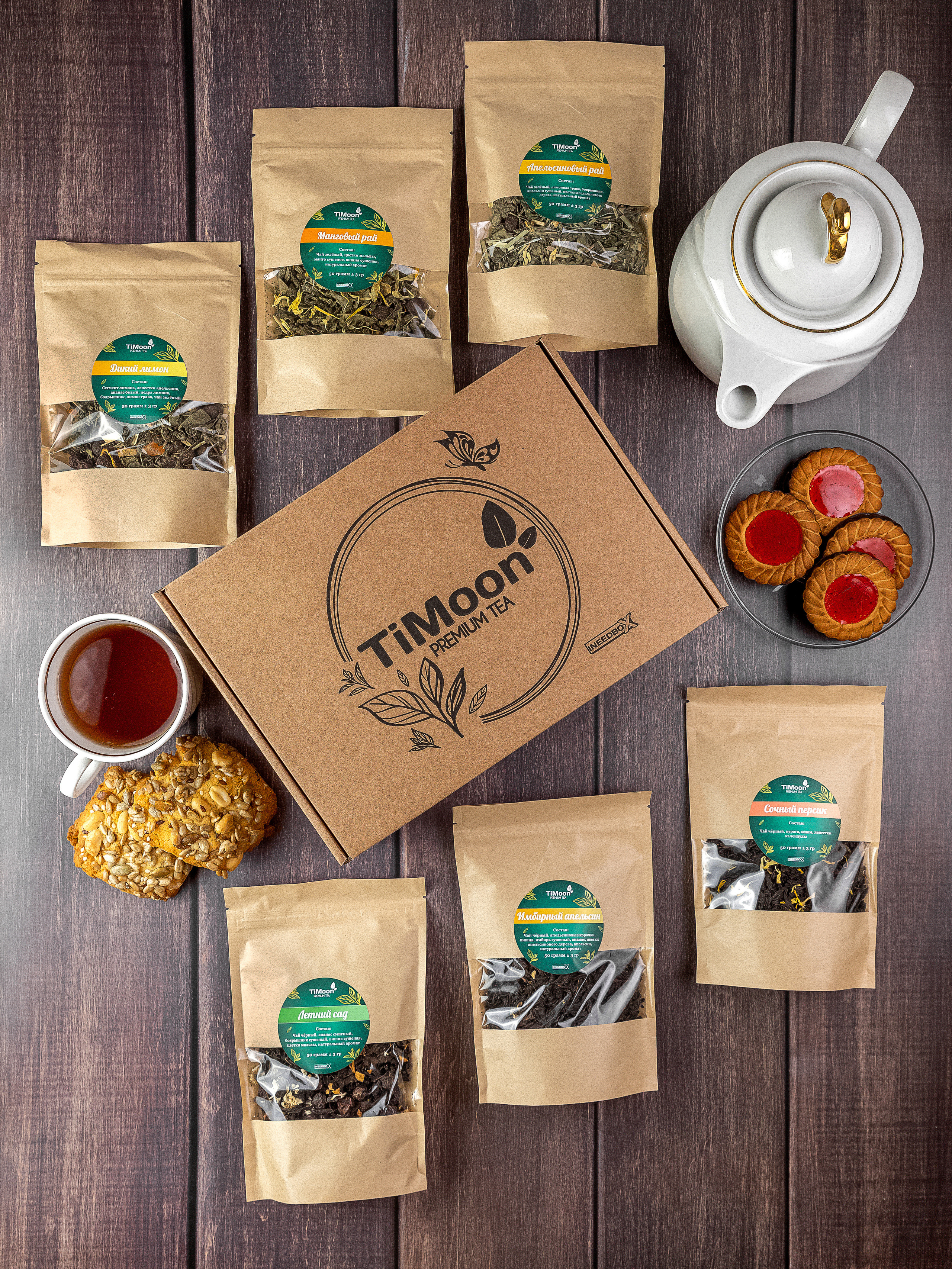 предметная съемка чая для интернет магазина