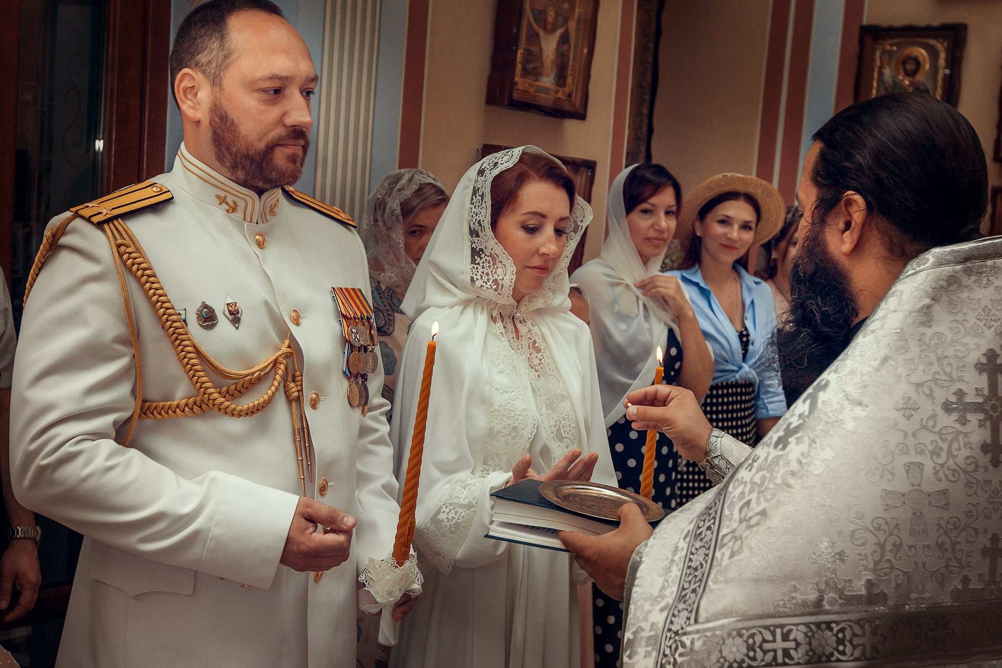 Венчание Анастасии и Романа. Детский семейный фотограф в Севастополе Крыму