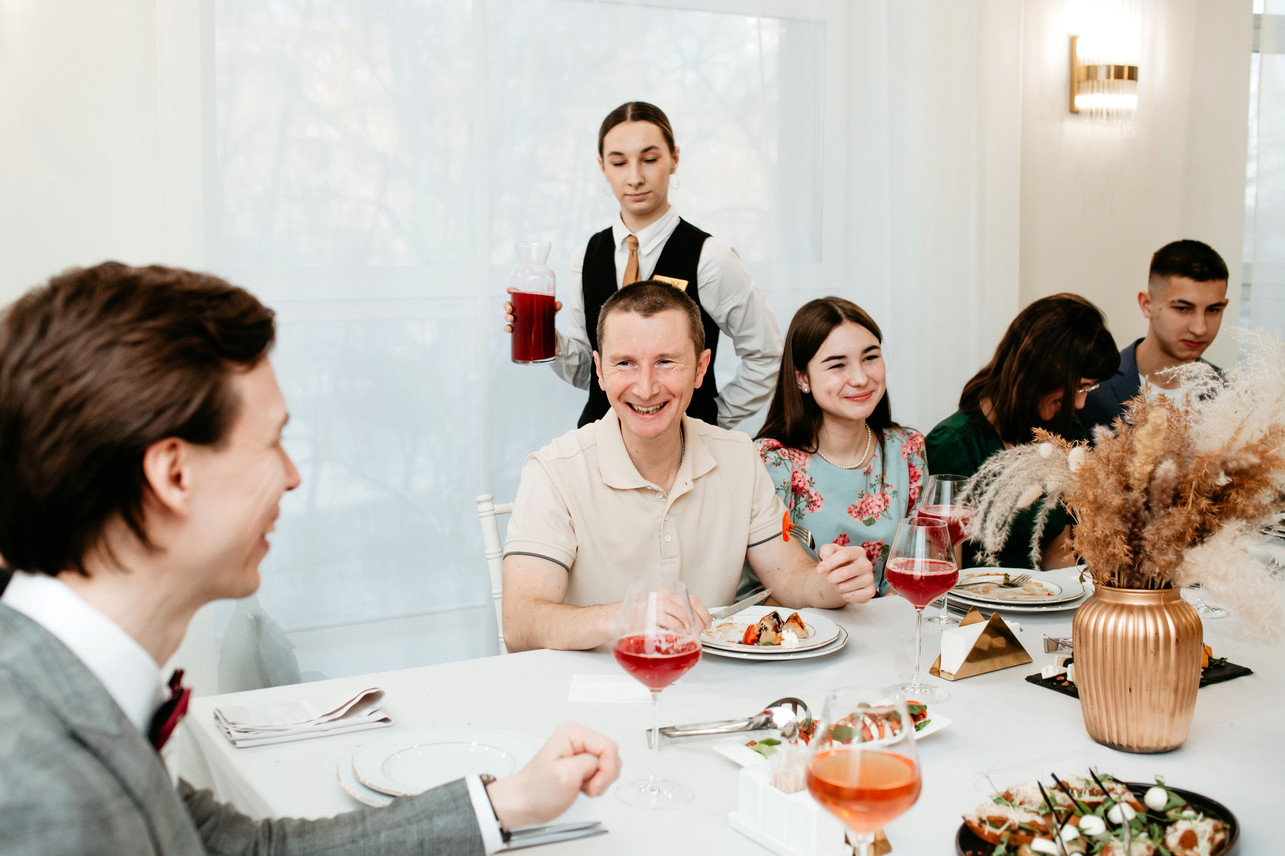 Свадебный банкет Анна и Дмитрия. Фотограф в Челябинске Ополихина Анна