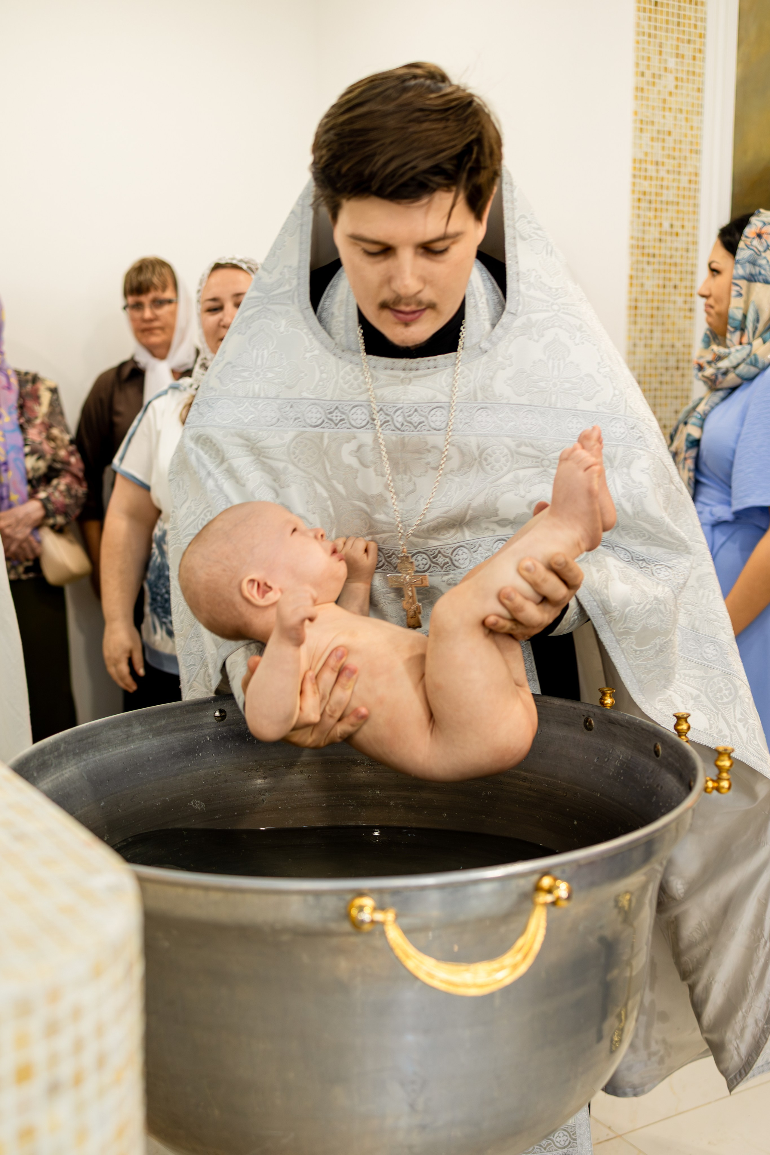 Крещение Семёна. Фотограф Виктория Кравец
