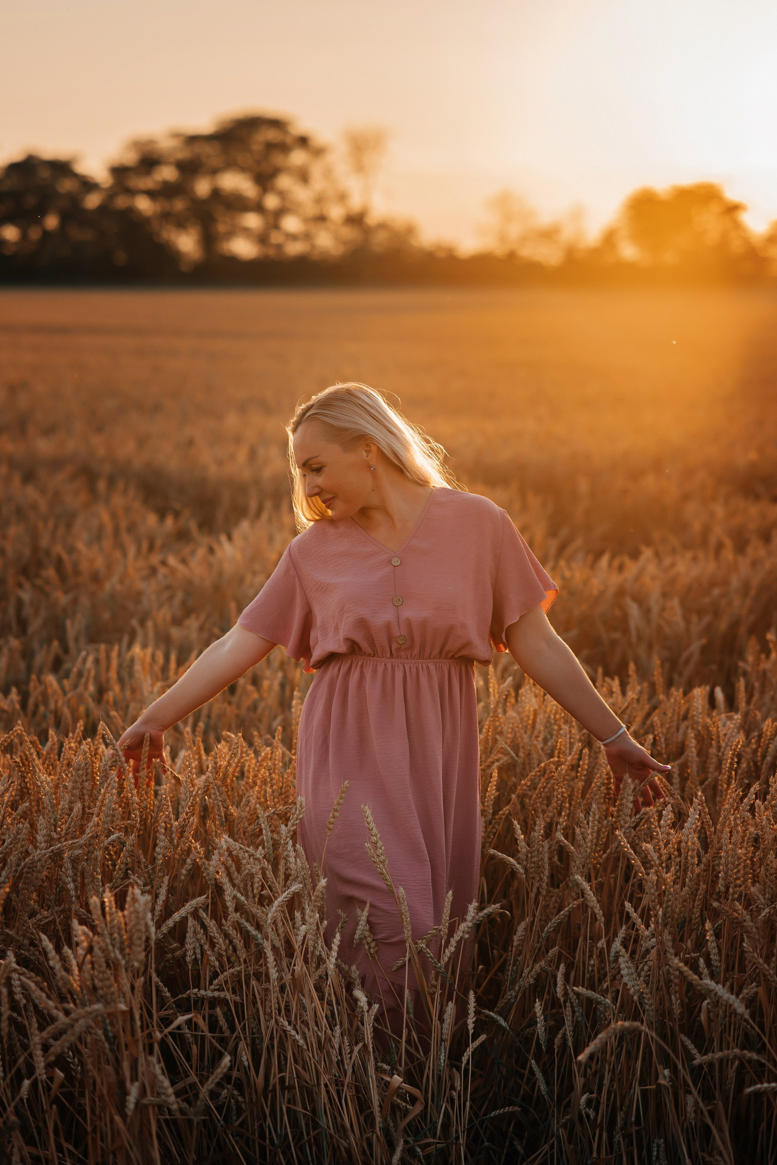 В пшенице всей семьей. Детский и семейный фотограф выпускной альбом Приморско-Ахтарск