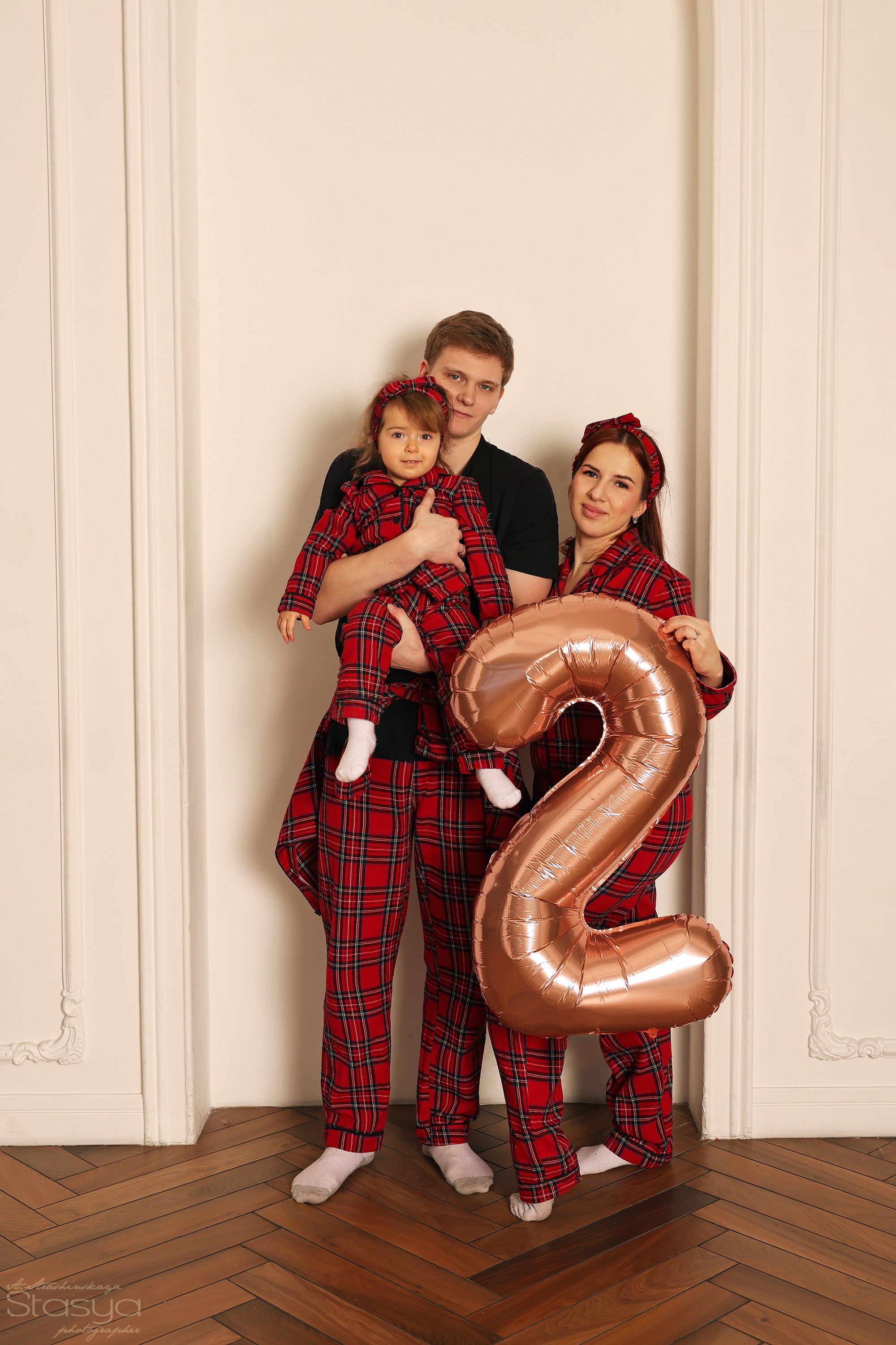 Второй день рождения и новогодняя сказка в студии. Фотограф в Санкт-Петербурге Анастасия Сачкова