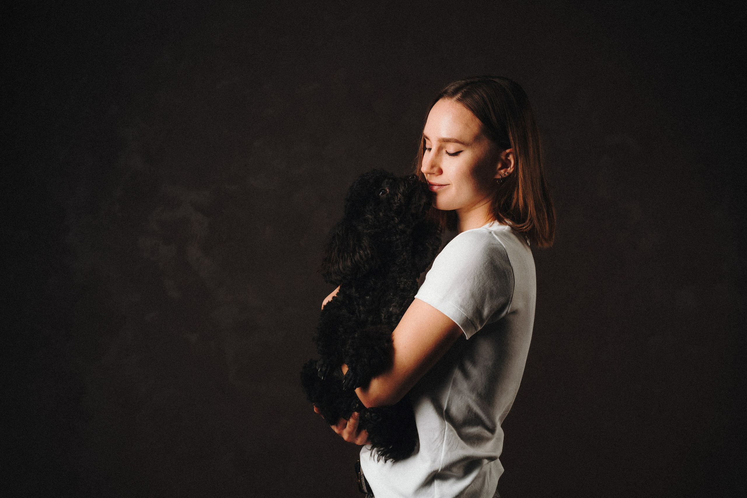 Ярослава и Туча. Фотограф анималист Осипчикова Мария