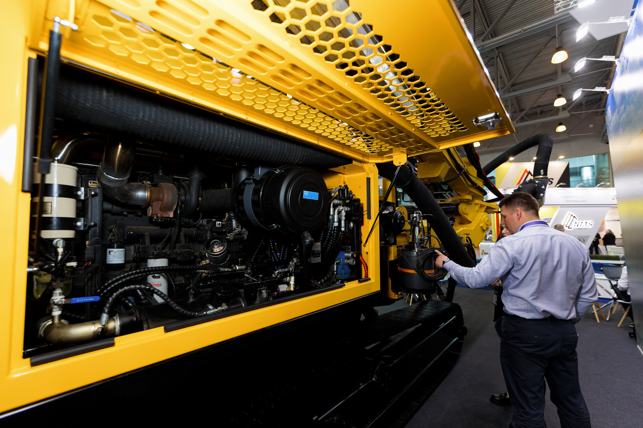 Выставка компании «Инстройтехком». Репортажный фотограф Семён Борисов | Москва