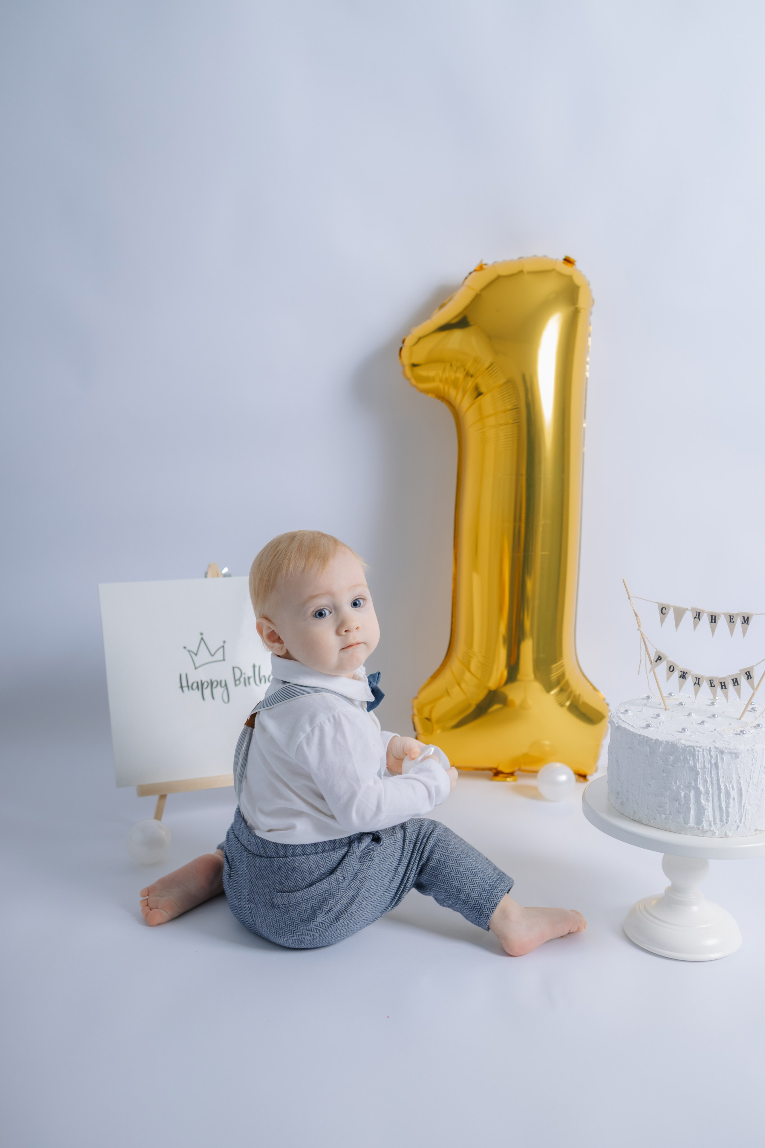 День рождения в студии. Семейный и Детский фотограф в Краснодаре Дарья Насаченко