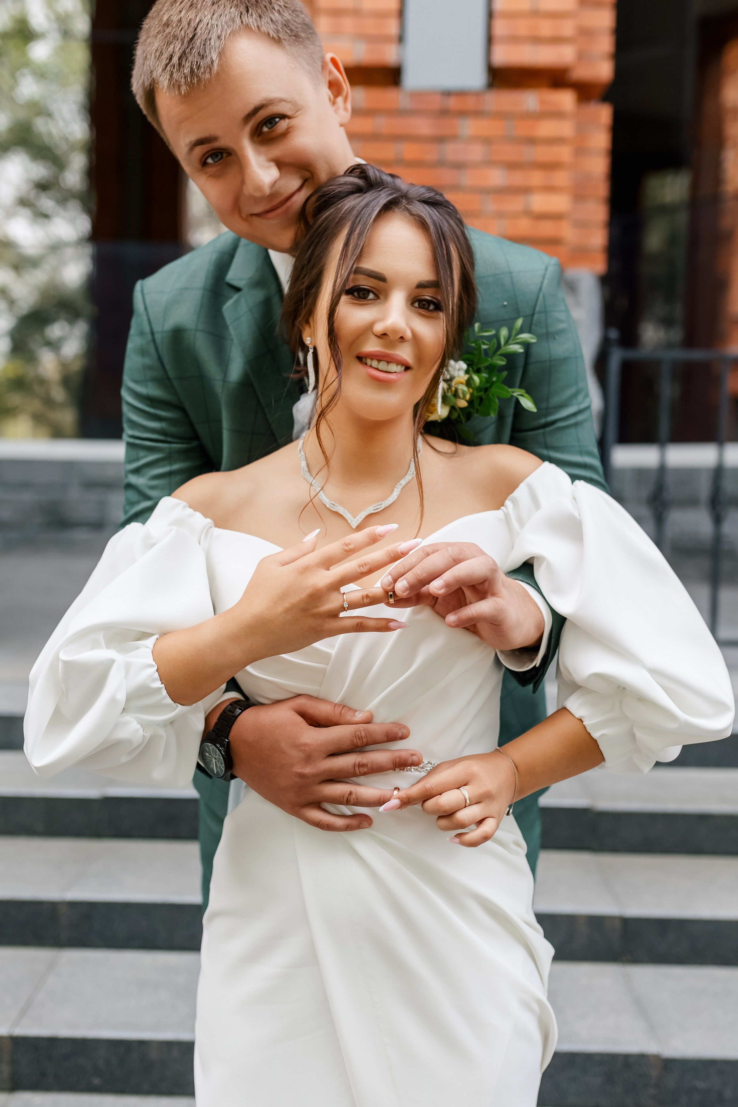 Олег и Юлия. Свадебная прогулка. Свадебный фотограф в Хабаровске