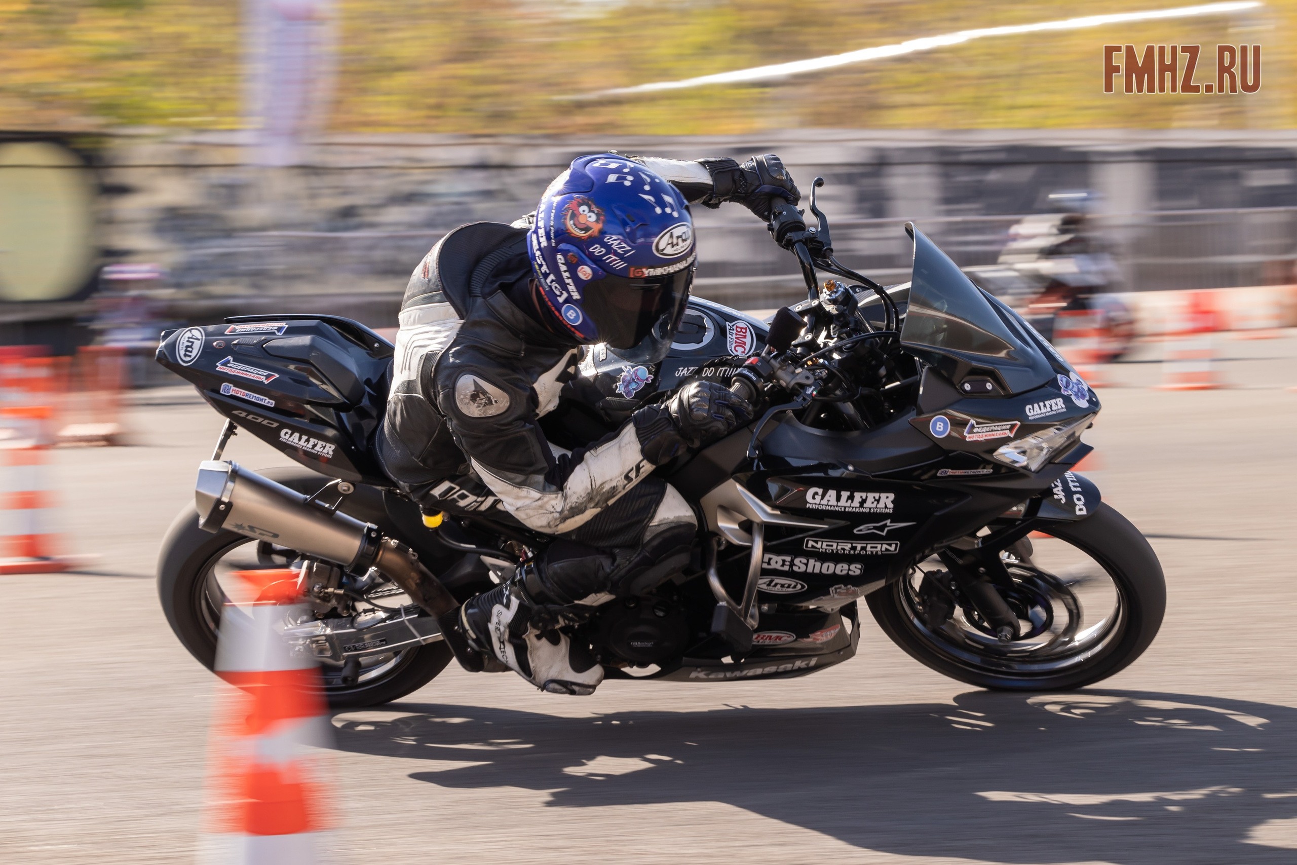Соревнования по мотоджимхане на площадке Мосгортранс 15.09.2024. Фотограф Владимир Охрименко