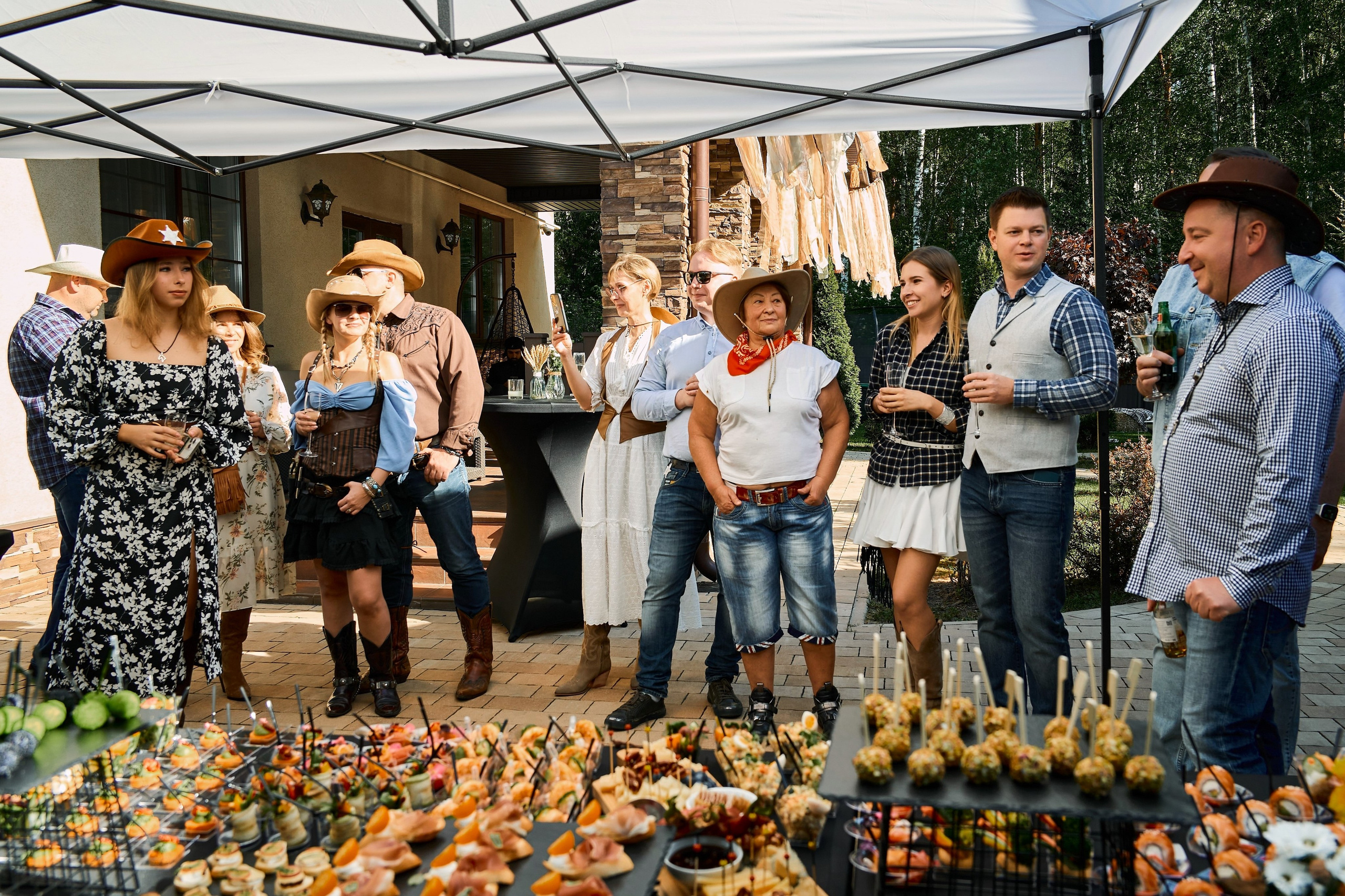 Денис & Алёна country party. Фотограф Ульяна Соколова Москва