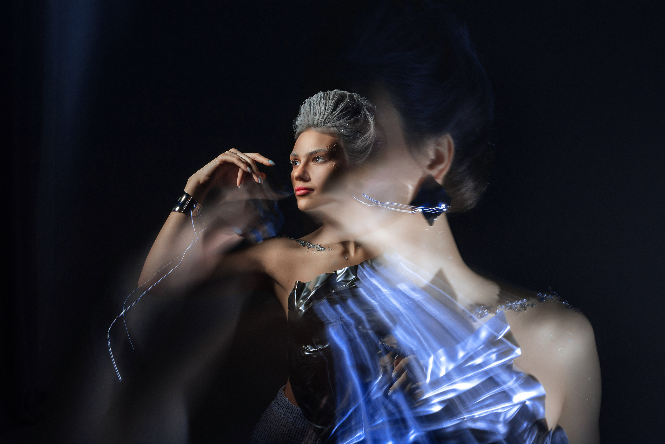 Фотопроект «Времена года». Зима. Снежная королева. Портретный фотограф в Санкт-Петербурге Дмитриева Наталия