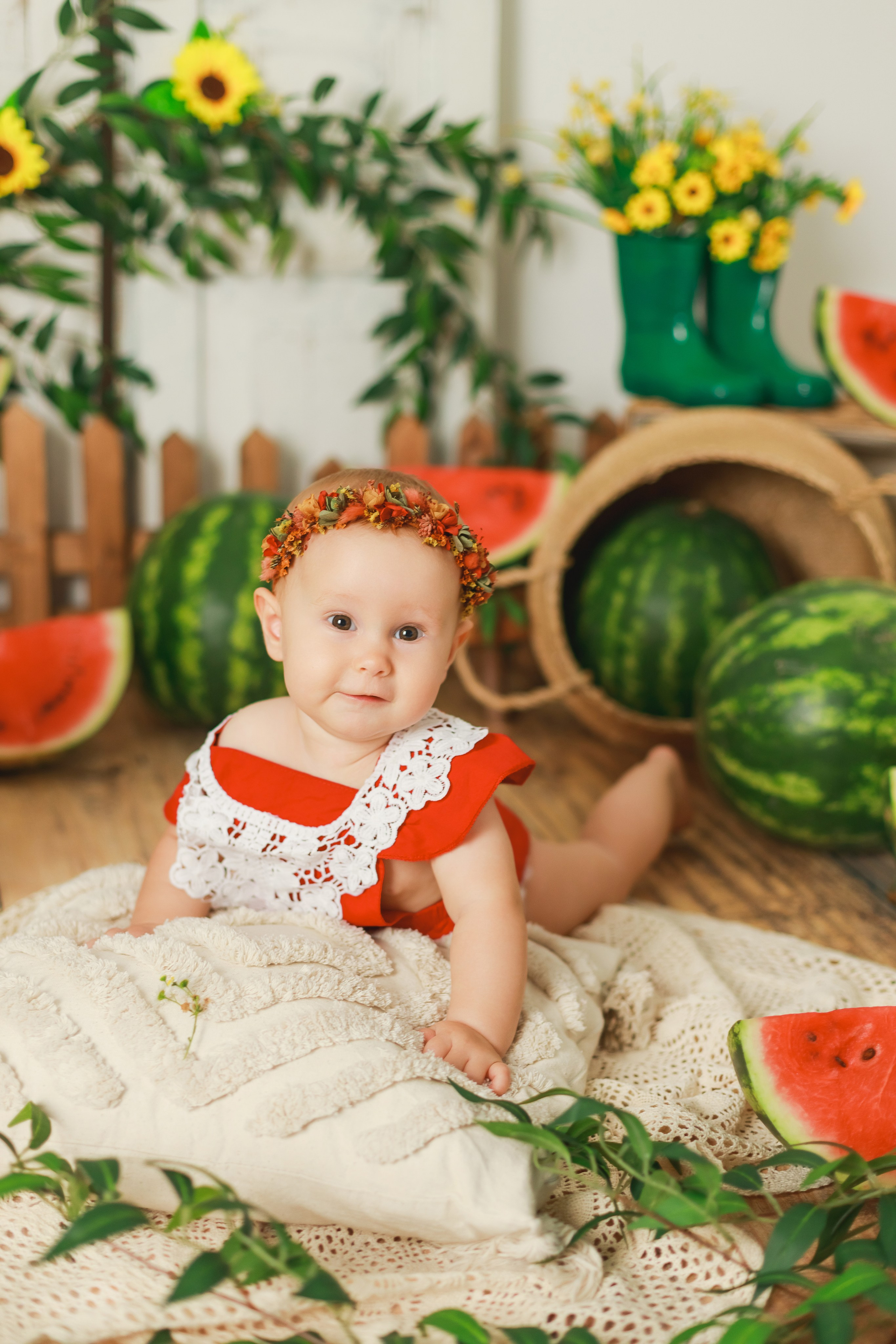 Арбузный фотопроект. Детский и семейный фотограф в Краснодаре Альбина Морозова