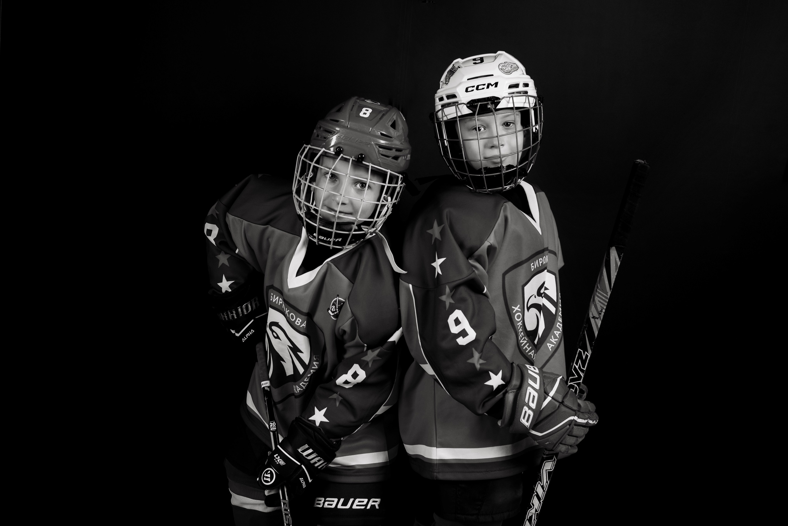 Хоккей — Гимнастика групповая съемка. Детский фотограф в Долгопрудном и Москве