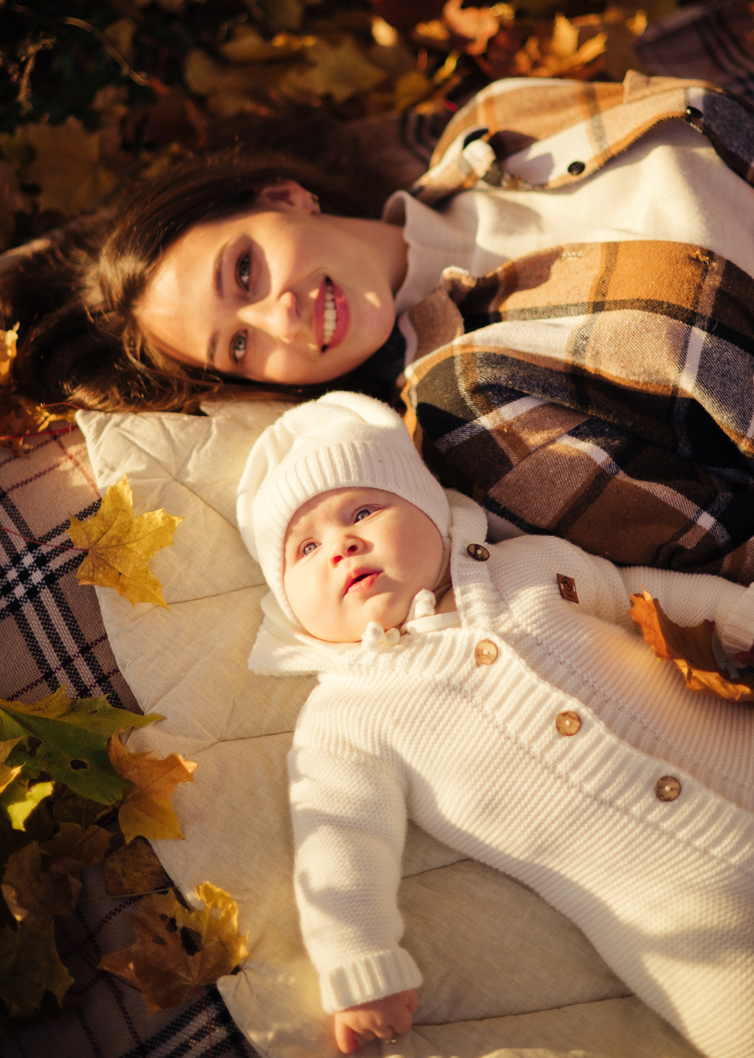 Мамочки осенью. Семейный и детский фотограф в Щелково Алена Дробот