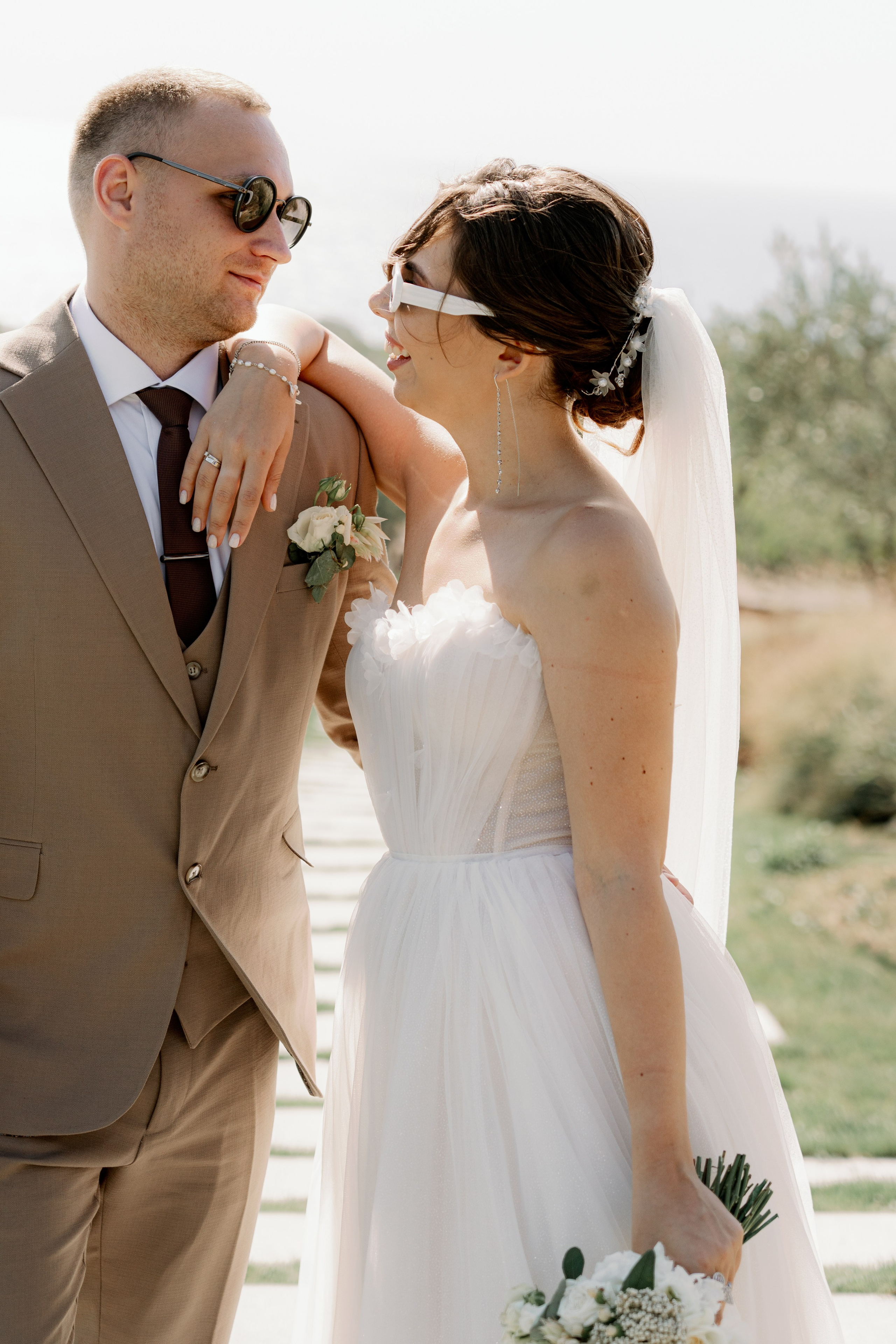 Свадебная фотосессия в Крыму. Портретный свадебный фотограф Крым | Евгения Щитенко