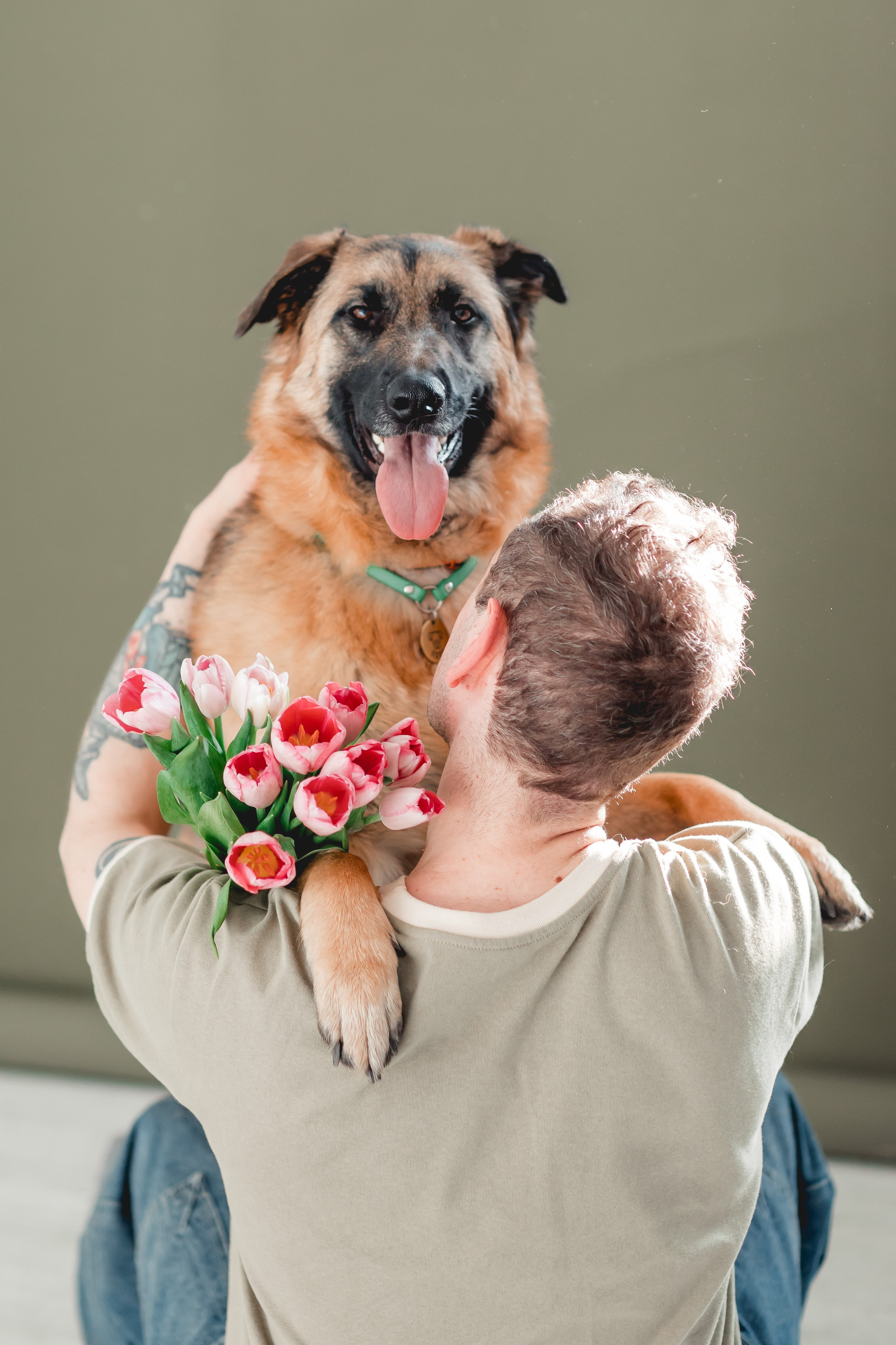 Игорь и Лора. Семейный фотограф анималист Мария Крючкова