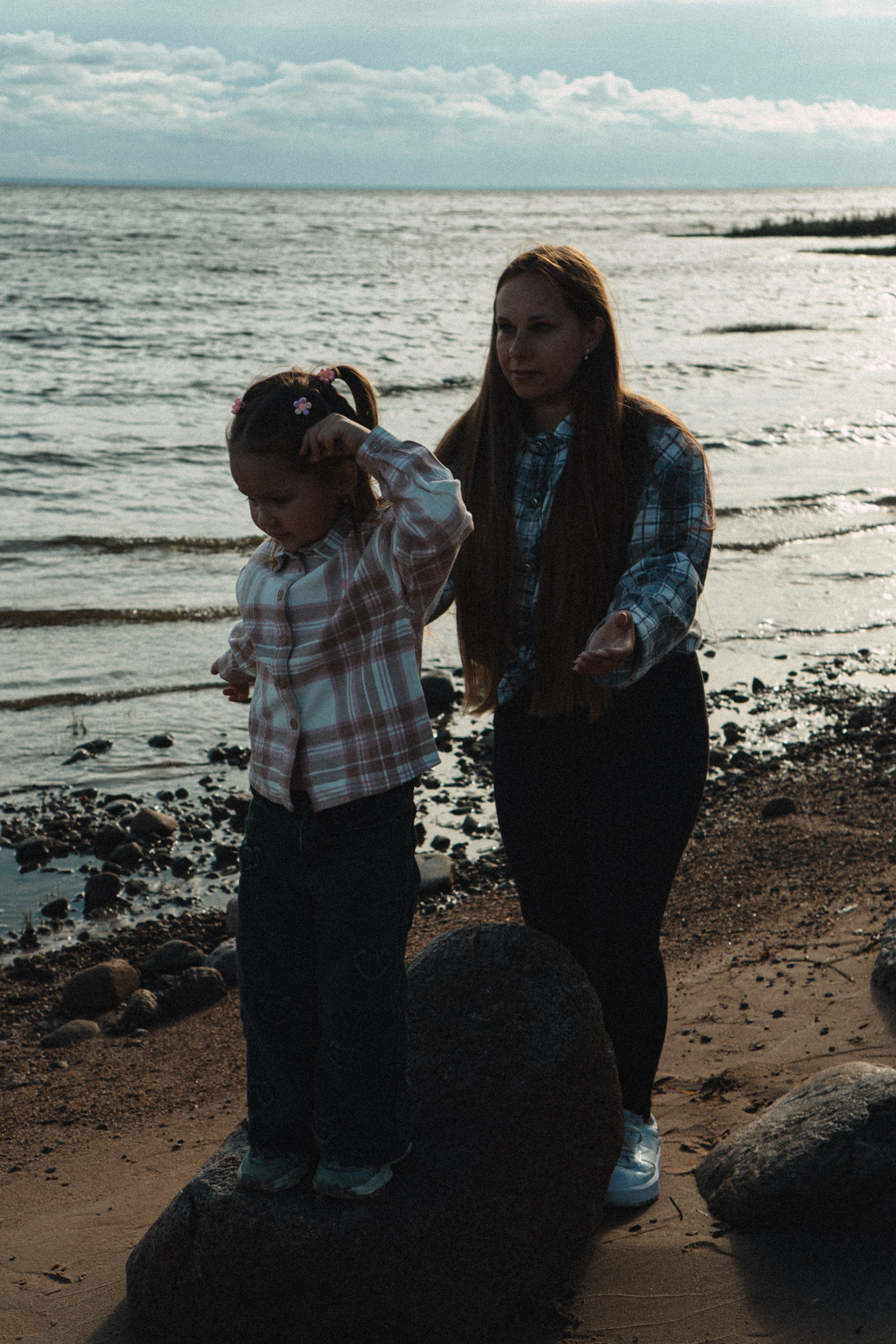 МАМА И ДОЧКА НА ФИНСКОМ ЗАЛИВЕ. Профессиональный фотограф, Санкт-Петербург — Виктория Богомолова