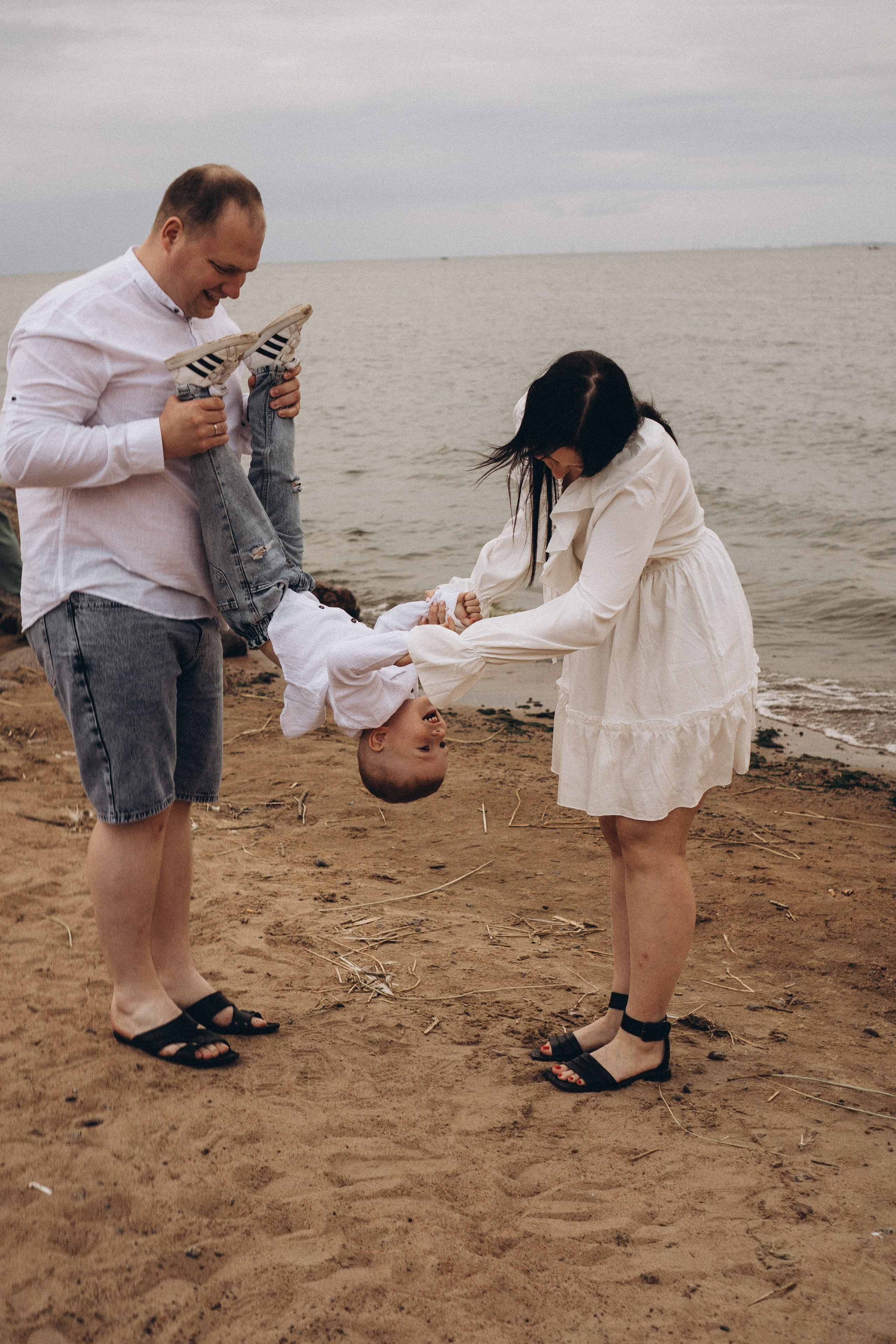 Семейная история на берегу залива. Профессиональный фотограф, Санкт-Петербург — Виктория Богомолова