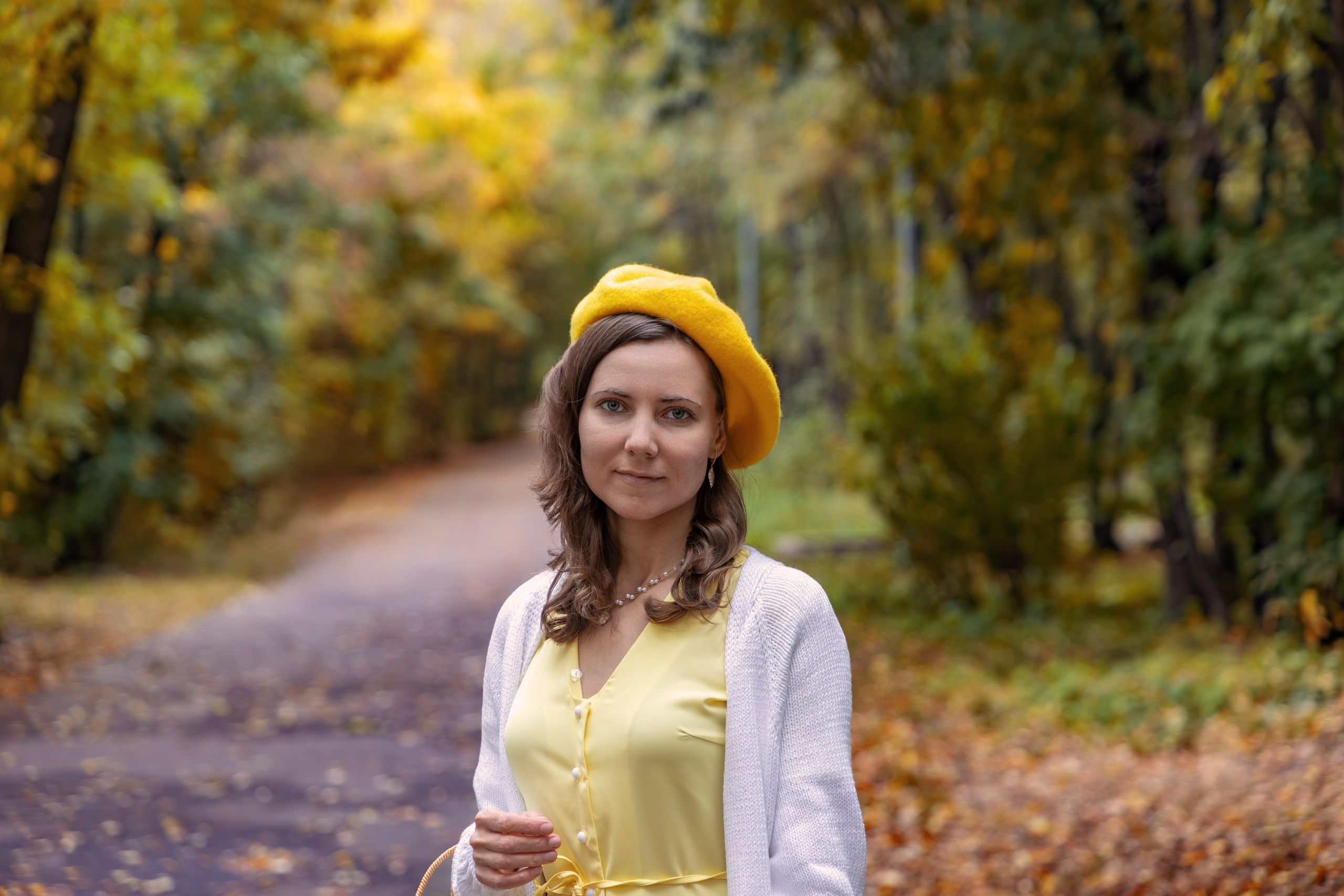 Жёлтая осень и ретро-велосипед. Репортажный, семейный и студийный фотограф в Москве Демин Алексей