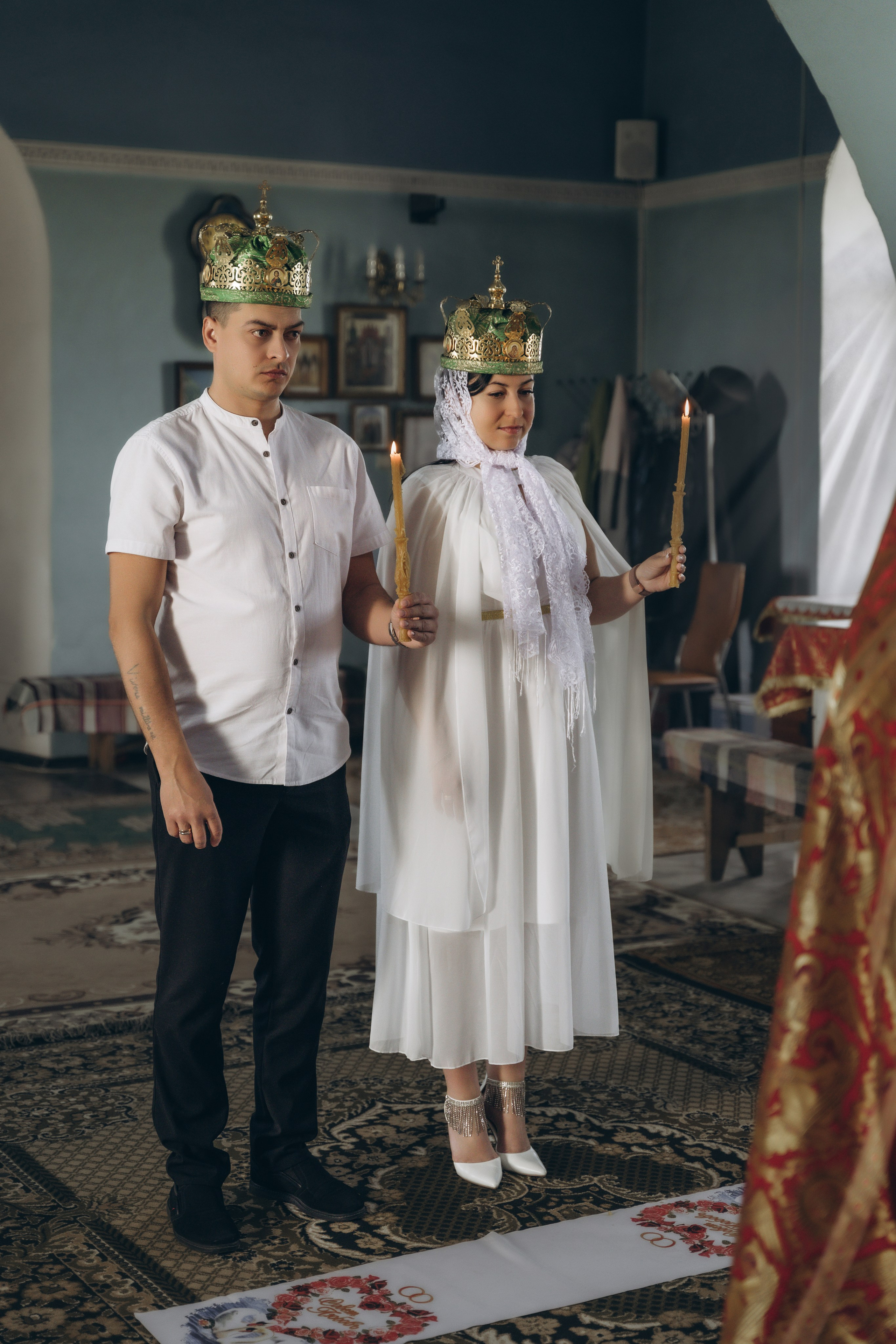 Венчание Церковь Покрова Пресвятой Богородицы. Семейный фотограф в Белгороде Амелина Алина