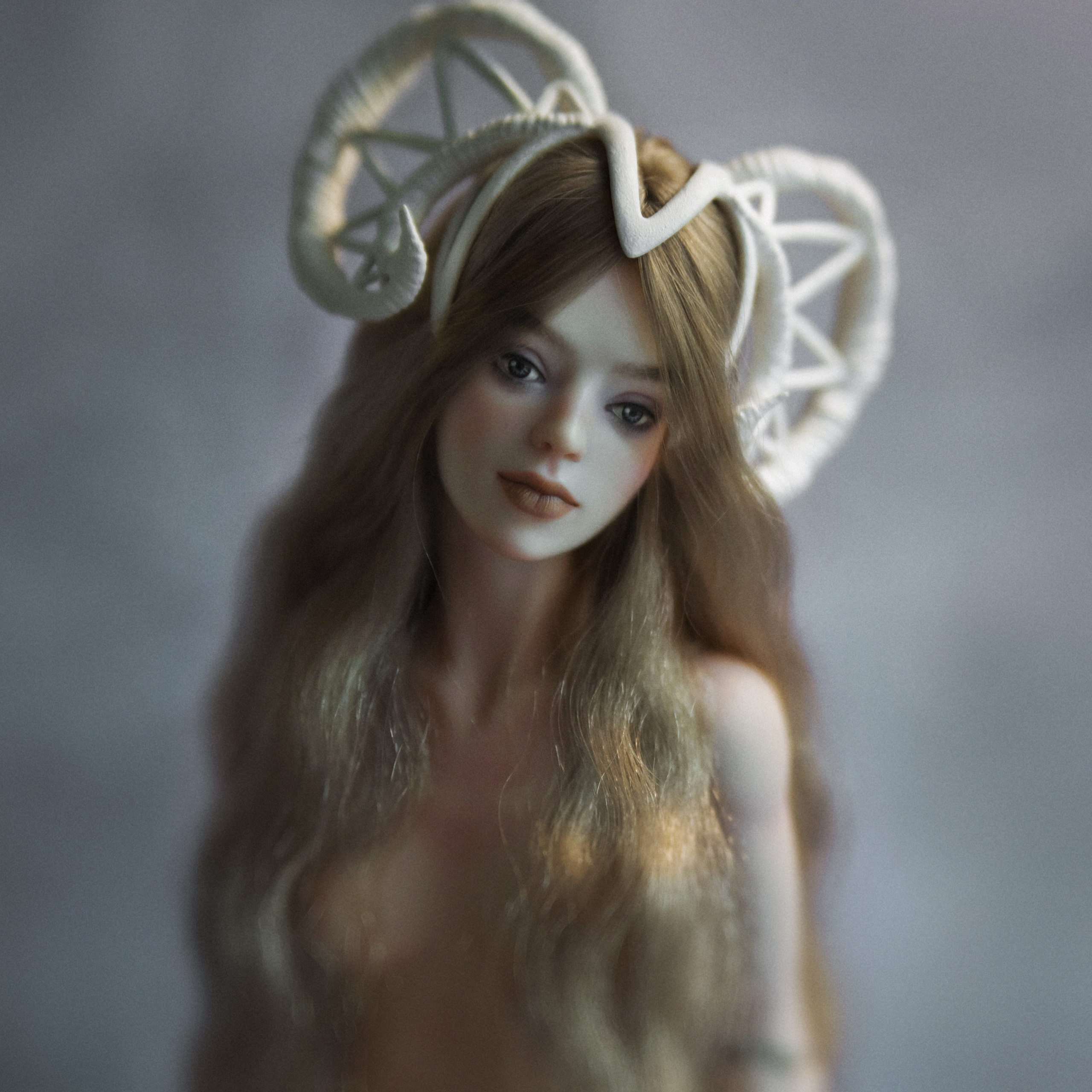 ГАЛЕРЕЯ. Авторские Шарнирные куклы и украшения из фарфора Алексаны Лавринчук