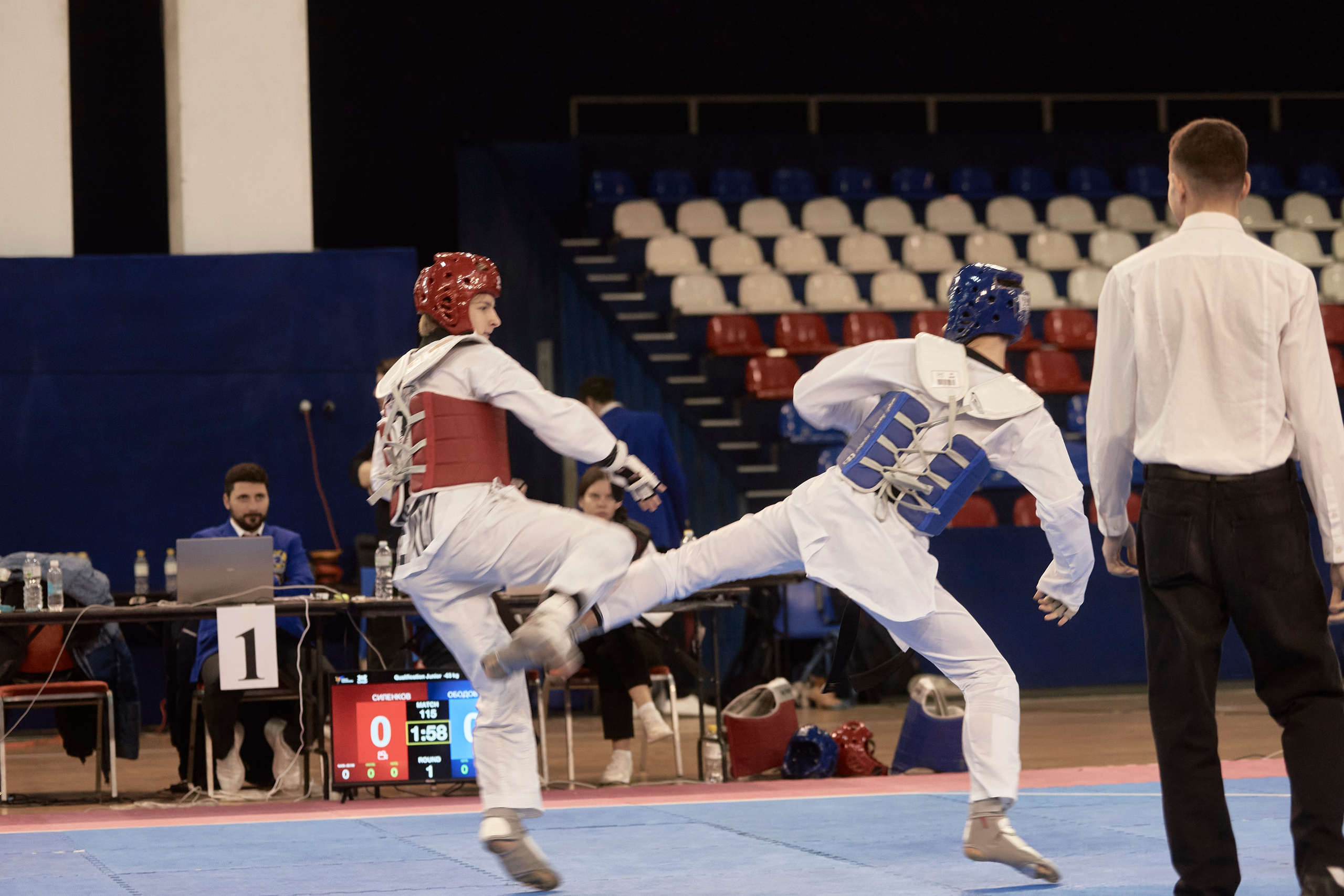 Taekwondo kids. Фотограф Наталья Леонова