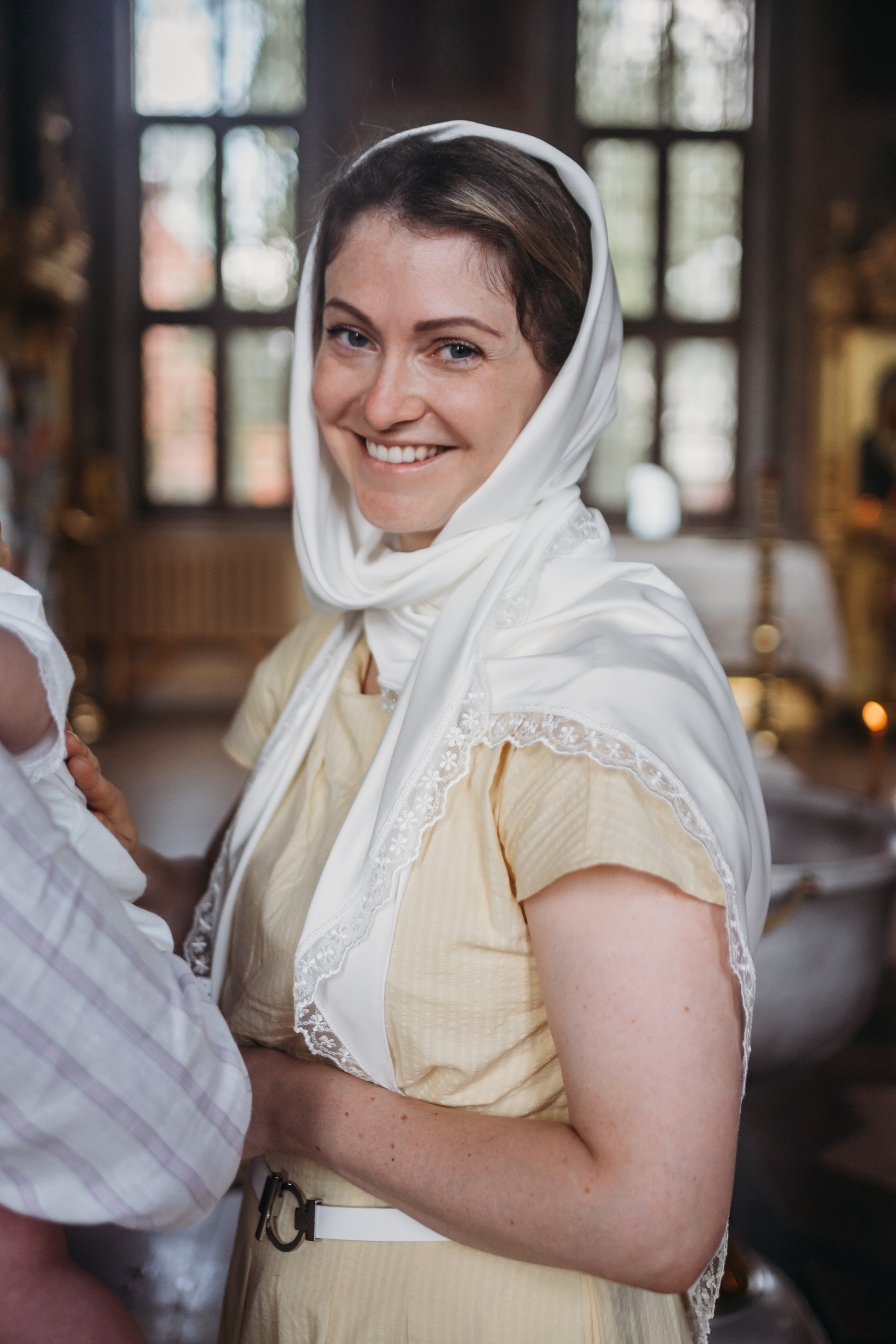 Крещение Стаса. Семейный фотограф в Москве и Подмосковье Иванова Нина