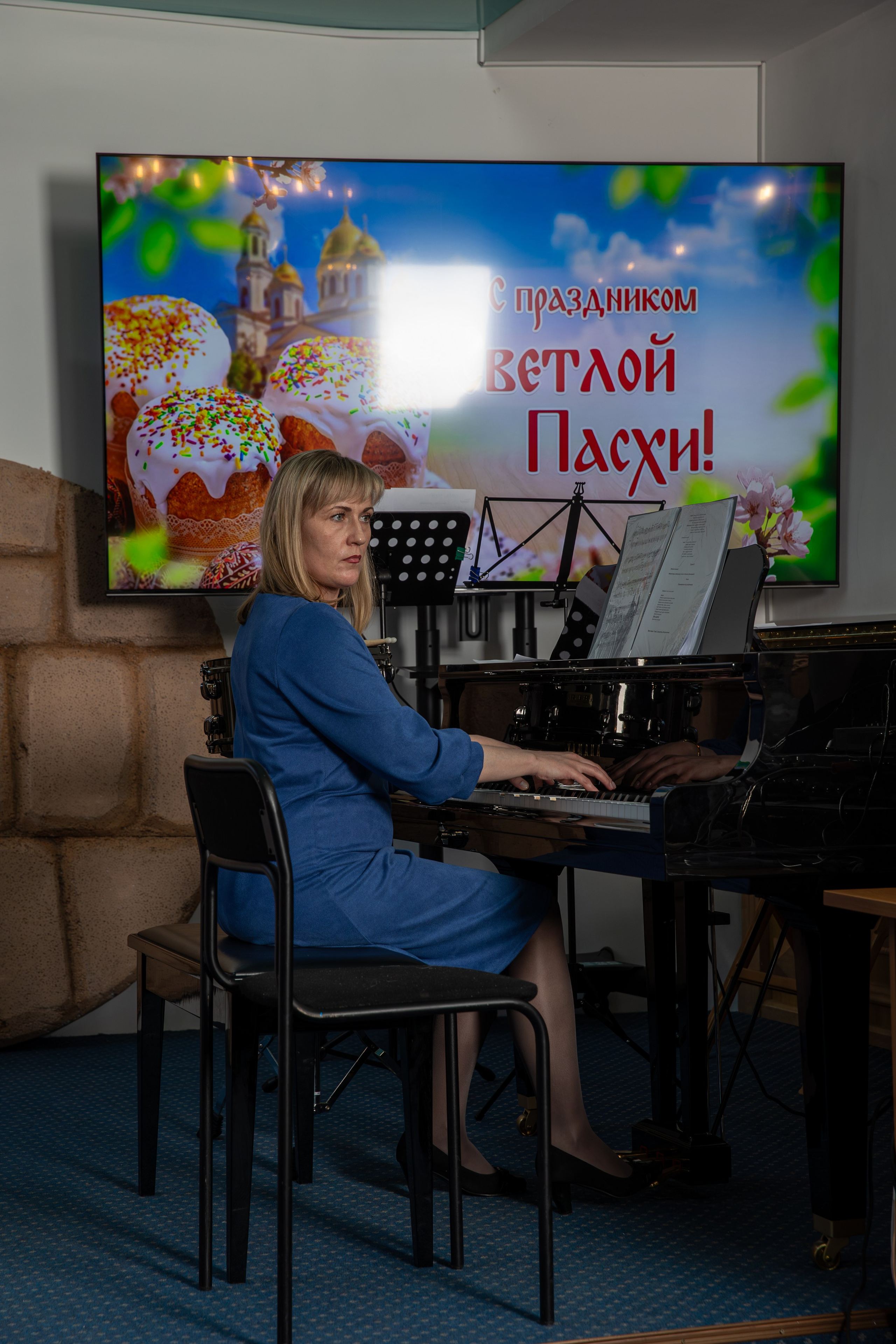 Пасхальный концерт Воскресная школа 2025. Фотограф Таинств Крещение и Венчания г. Магадан Власова Ульяна