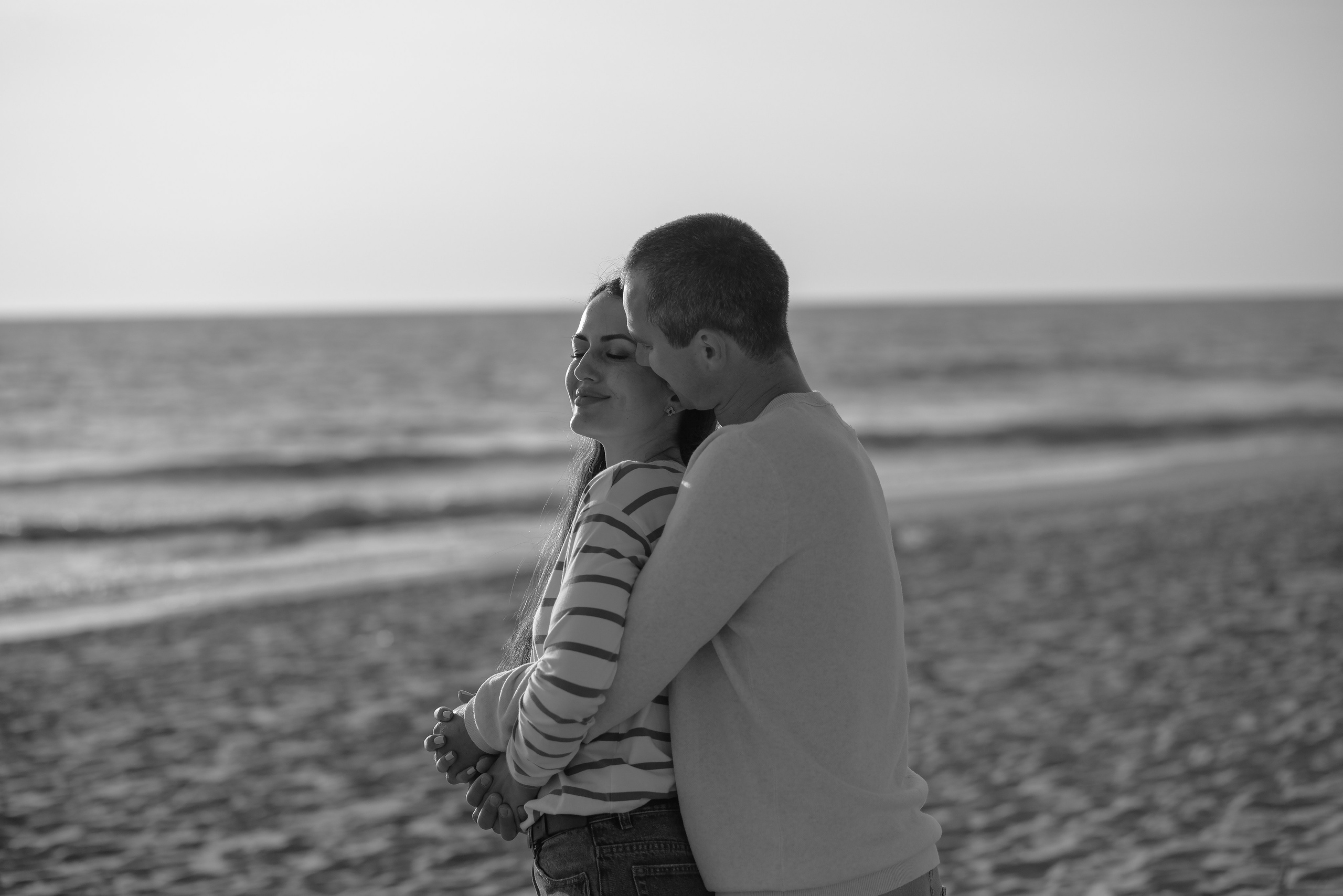 Павел и Татьяна. Закат в Янтарном. Фотограф в Калининграде Решетникова Алина