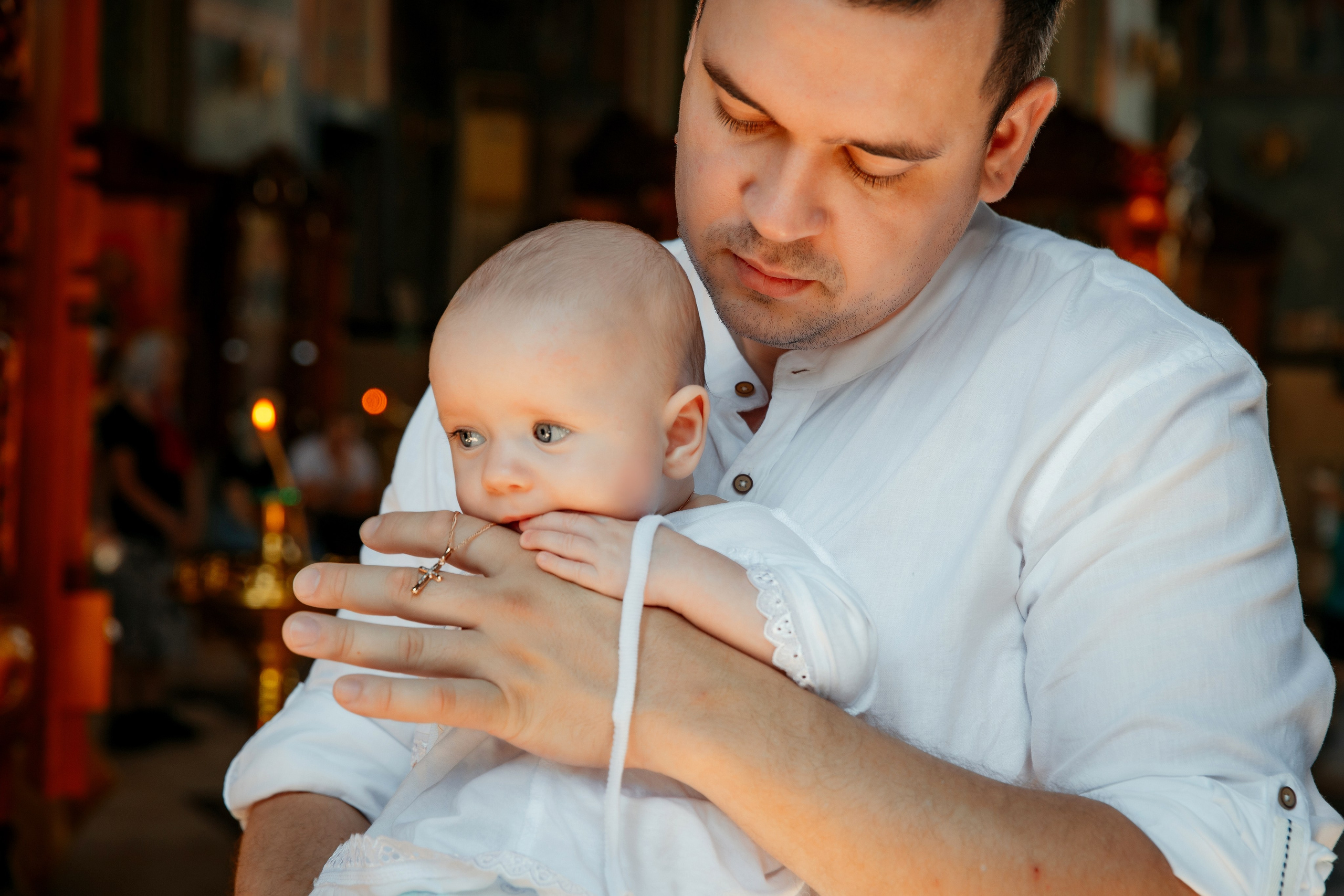 Таинство Крещения Михаила. Свадебный и Семейный Фотограф в Краснодаре