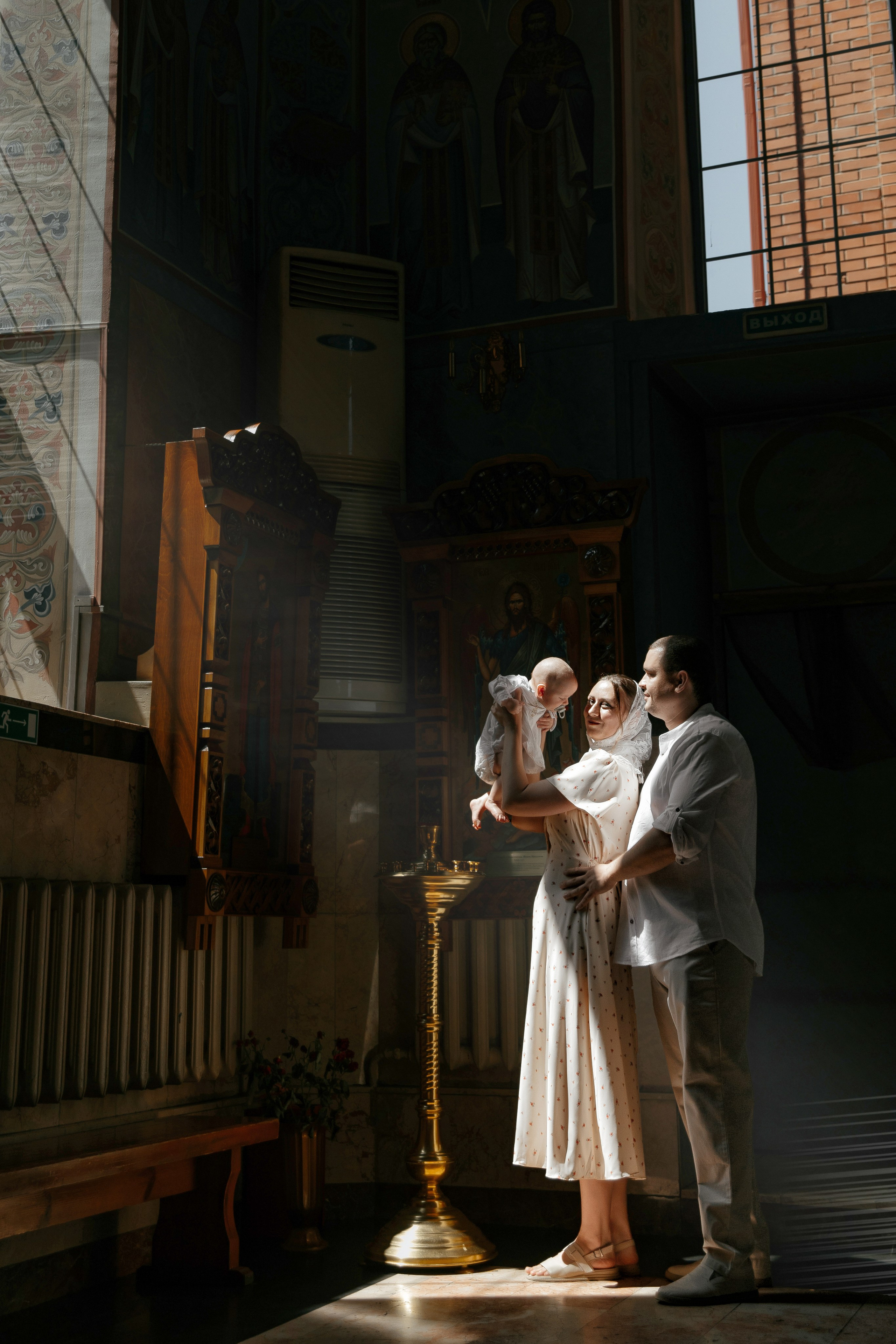 Таинство Крещения Михаила. Свадебный и Семейный Фотограф в Краснодаре