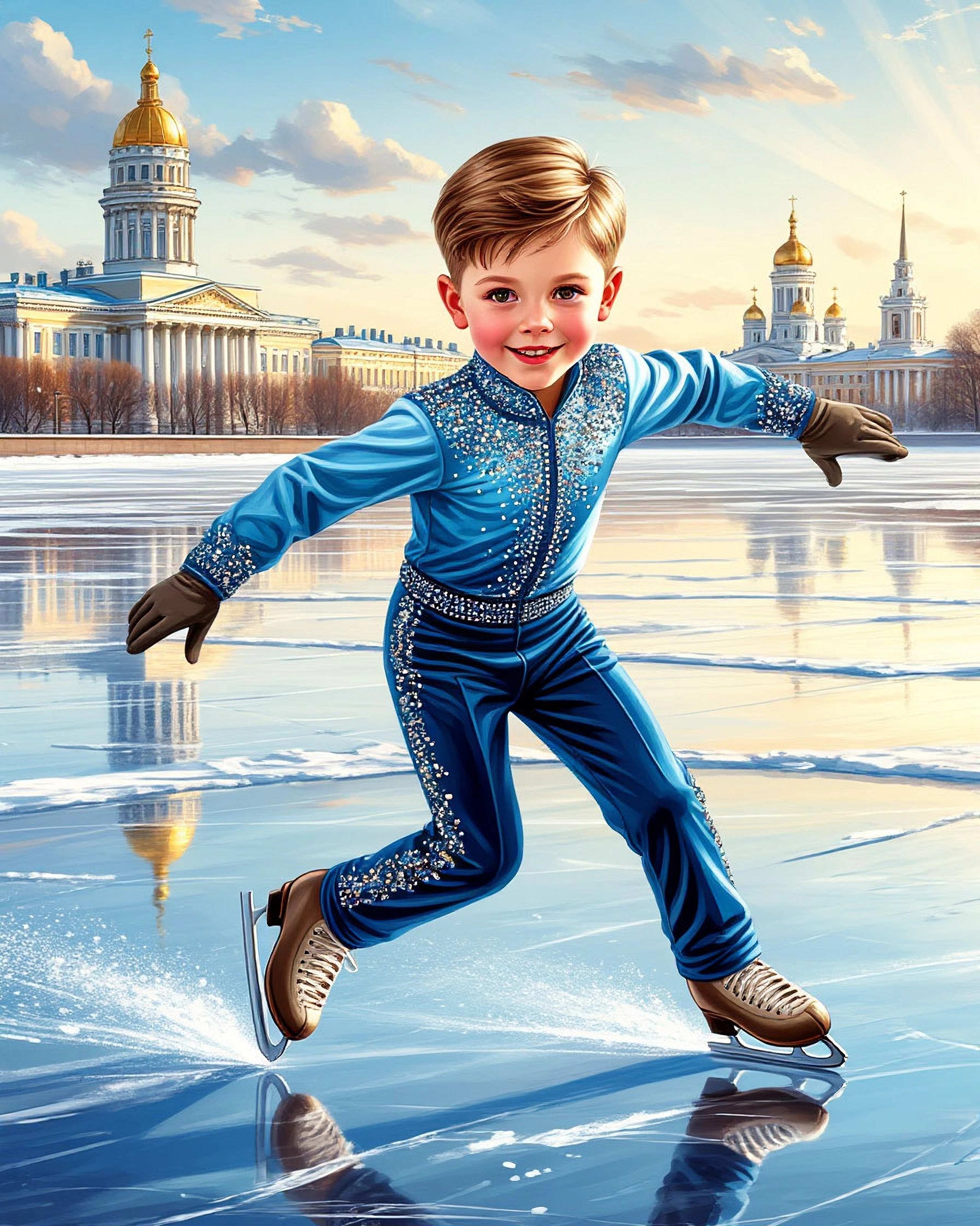 ФК мальчики с ФОНОМ. Фигурное катание для взрослых и детей на Васильевском 🌟