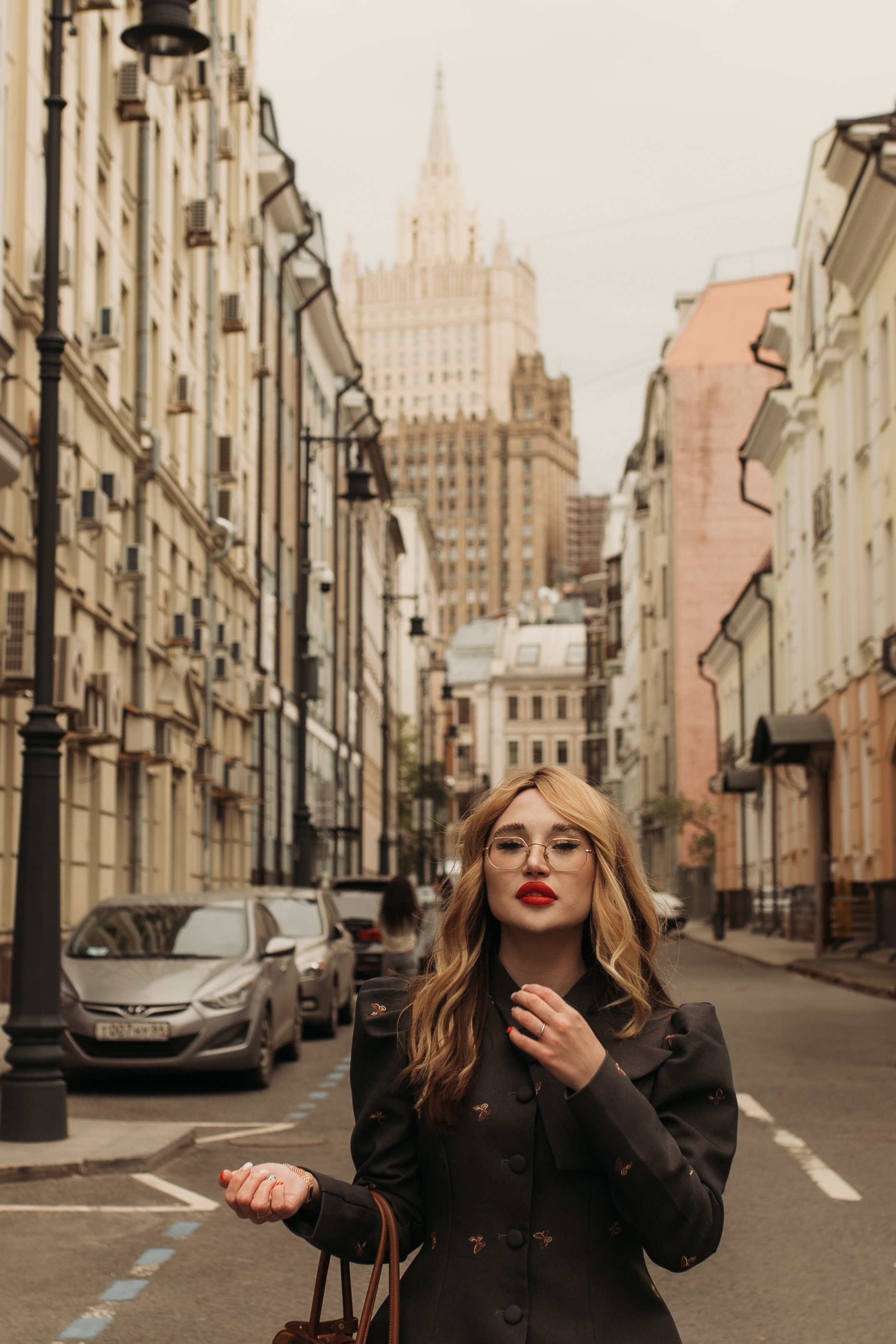 Красные губы и пасмурная Москва. Семейный и свадебный фотограф в Москве и Зеленограде Марина Малярова