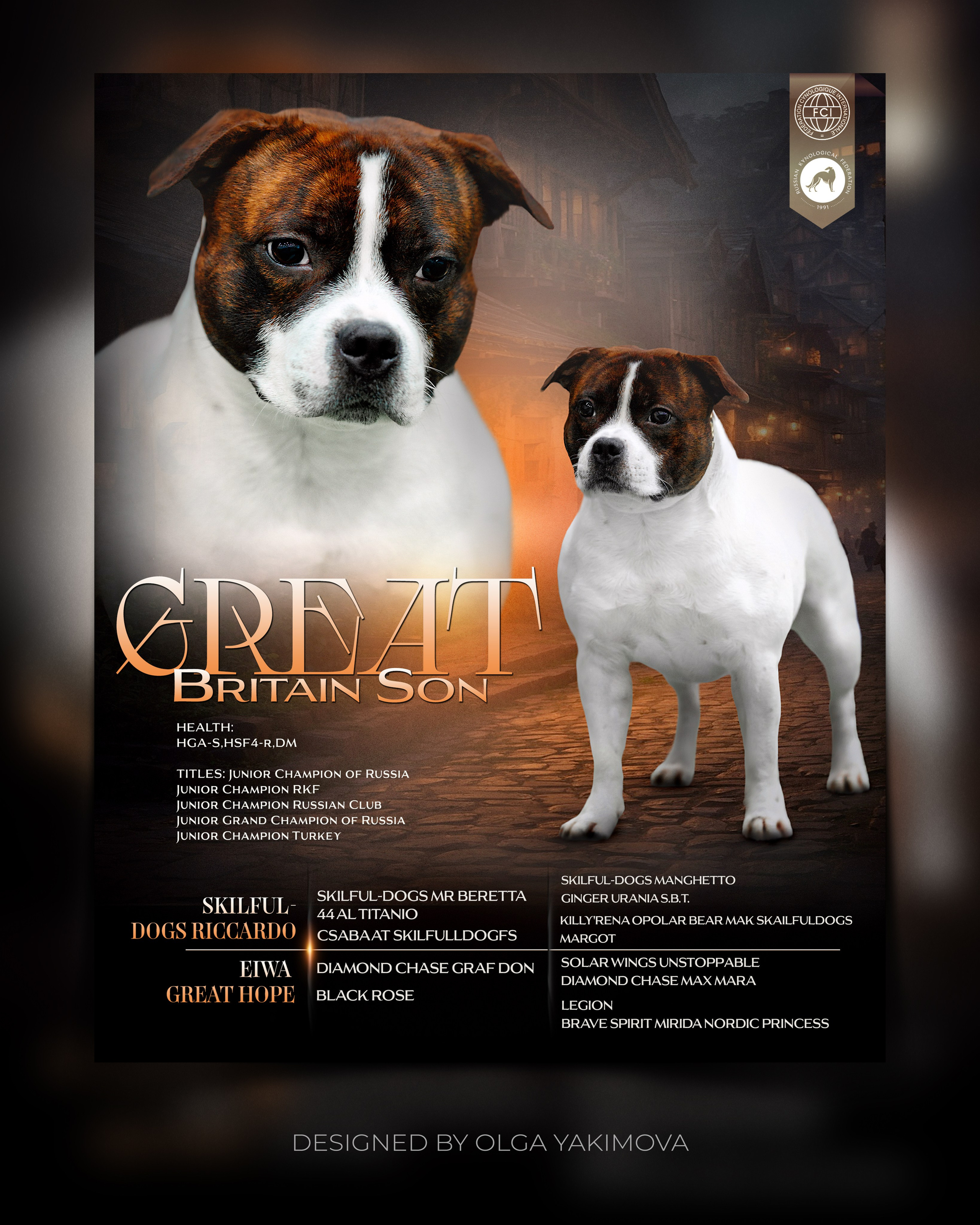 Animal presentation. Фотограф