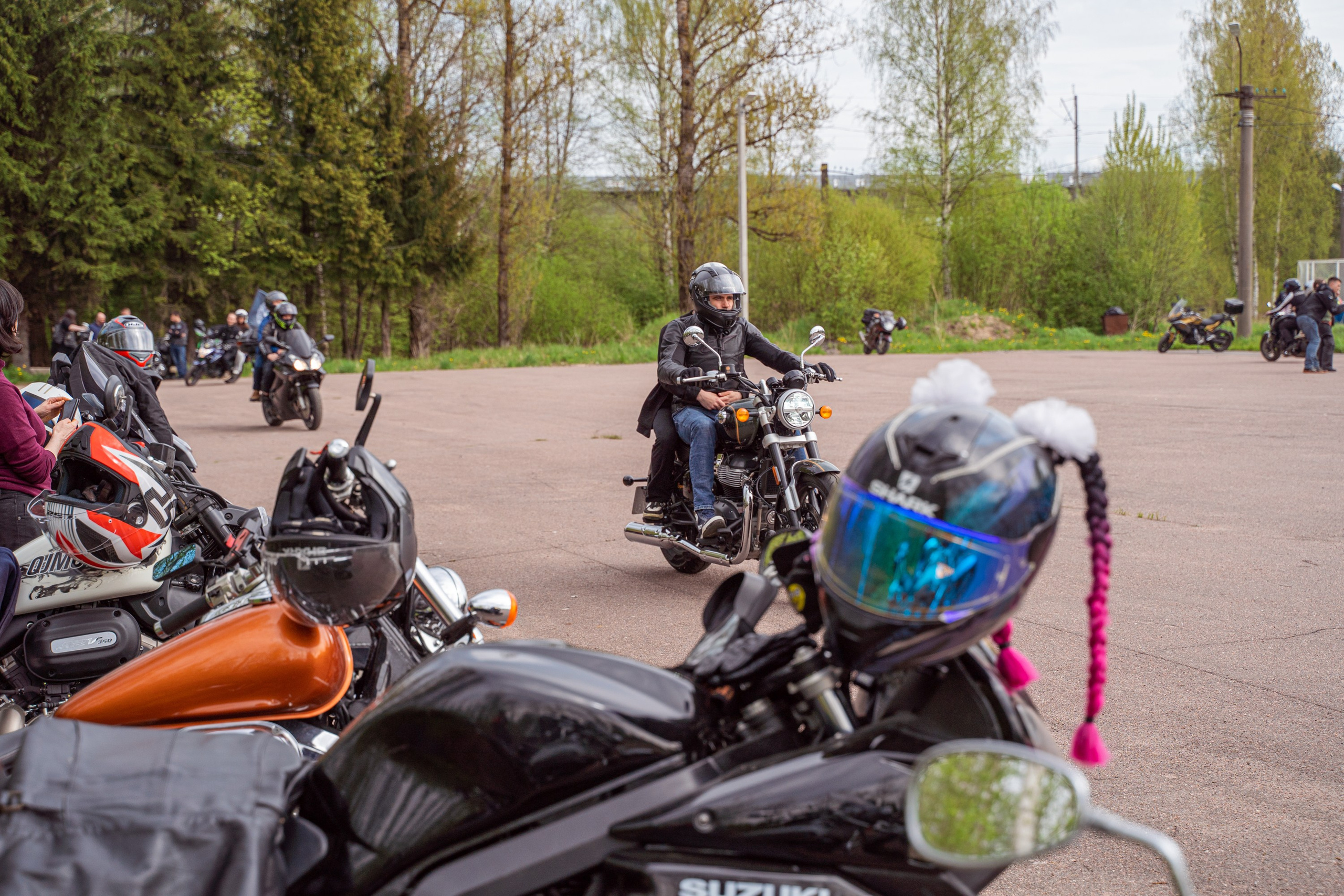 Мотоциклы —репортажная фотосъемка в Санкт-Петербурге. Свадебный, семейный, портретный, репортажный фотограф в Санкт-Петербурге