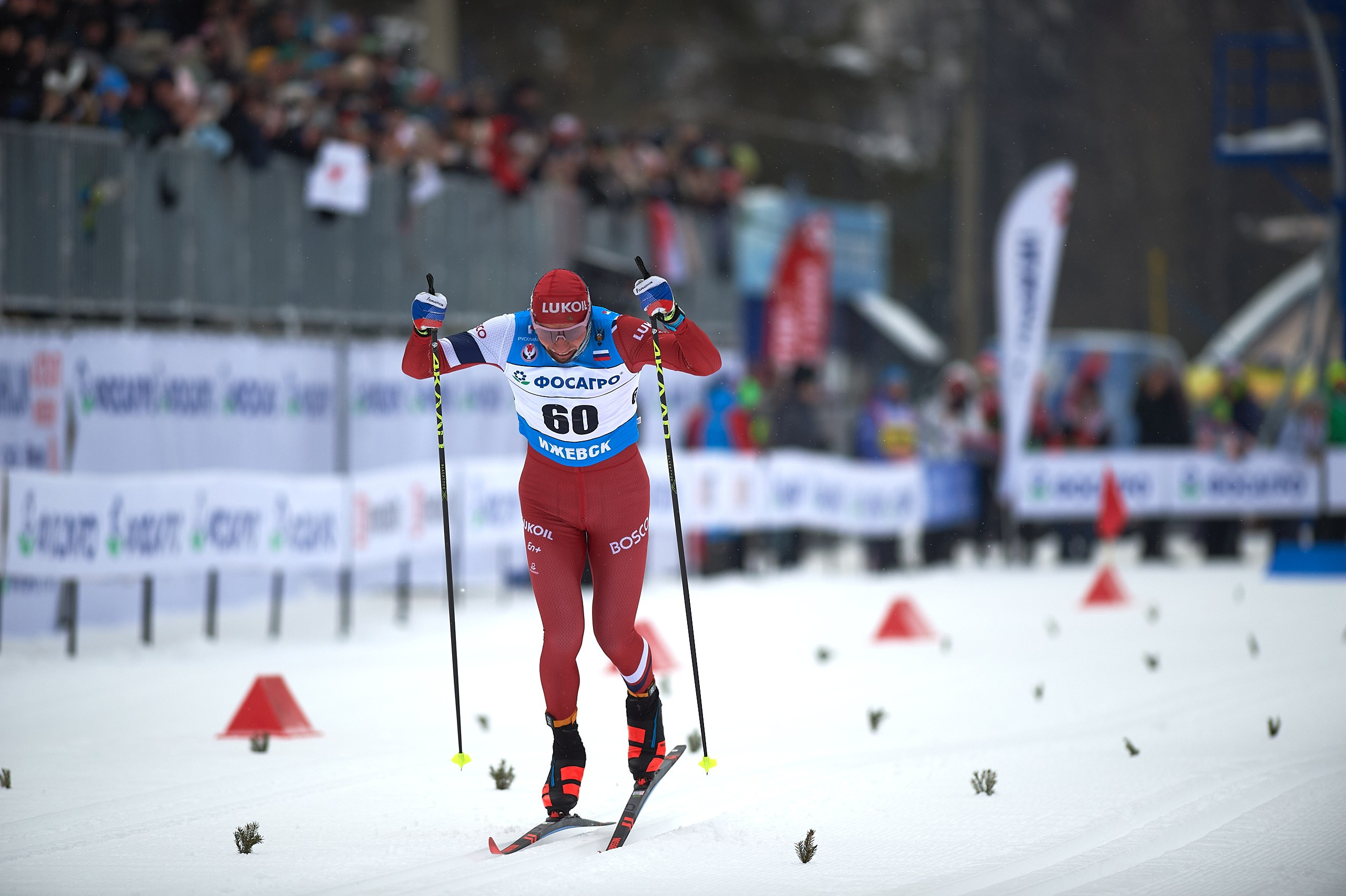 VI этап ФосАгро Кубка России по лыжным гонкам. Ижевск 25.01.2025 и 26.01.2025. Спортивный репортажный фотограф в Ижевске Сергей Мерзляков